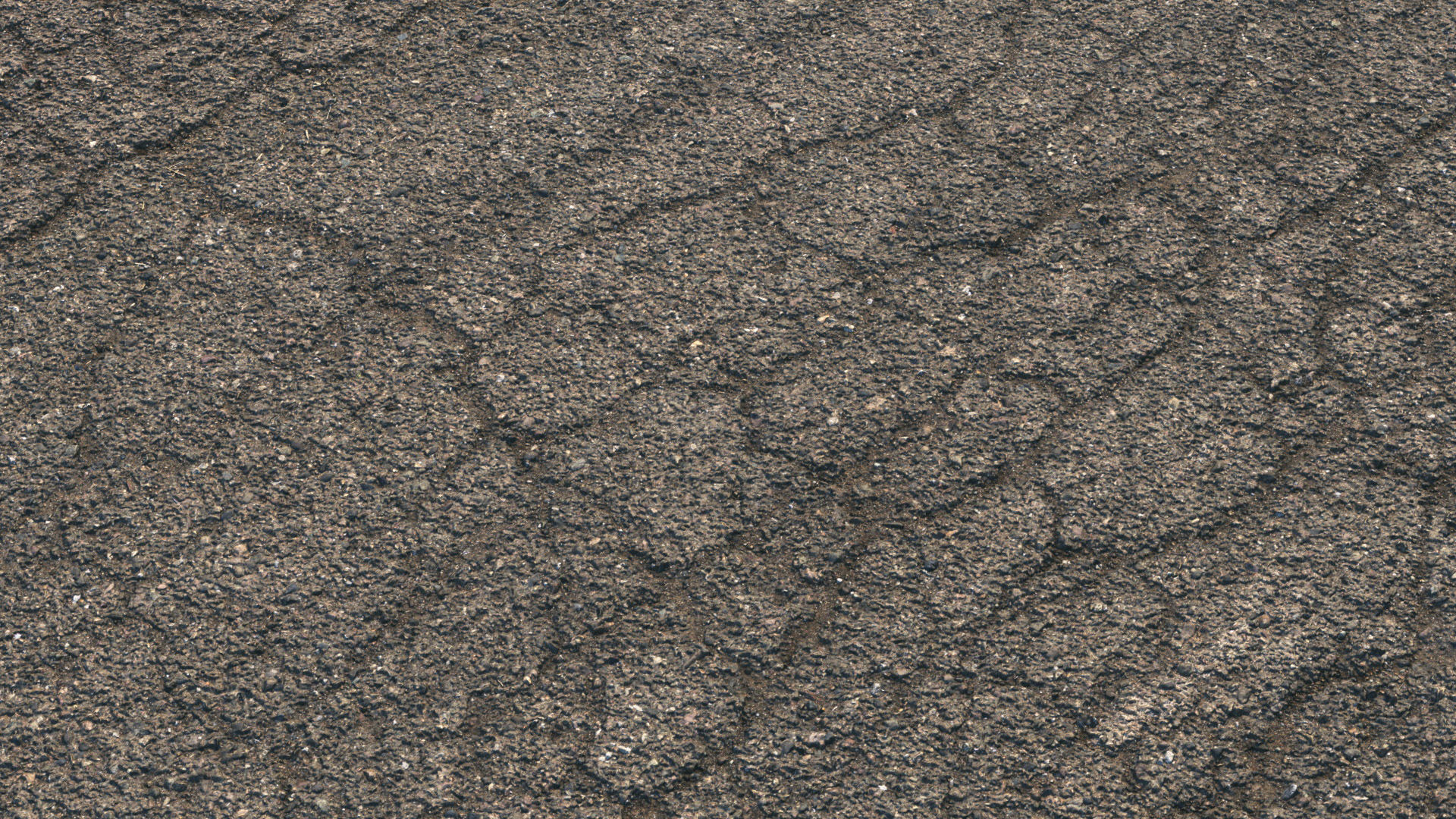 Old wet asphalt material 08 3D model_8