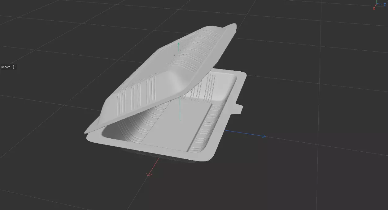 food box Free 3D model_0