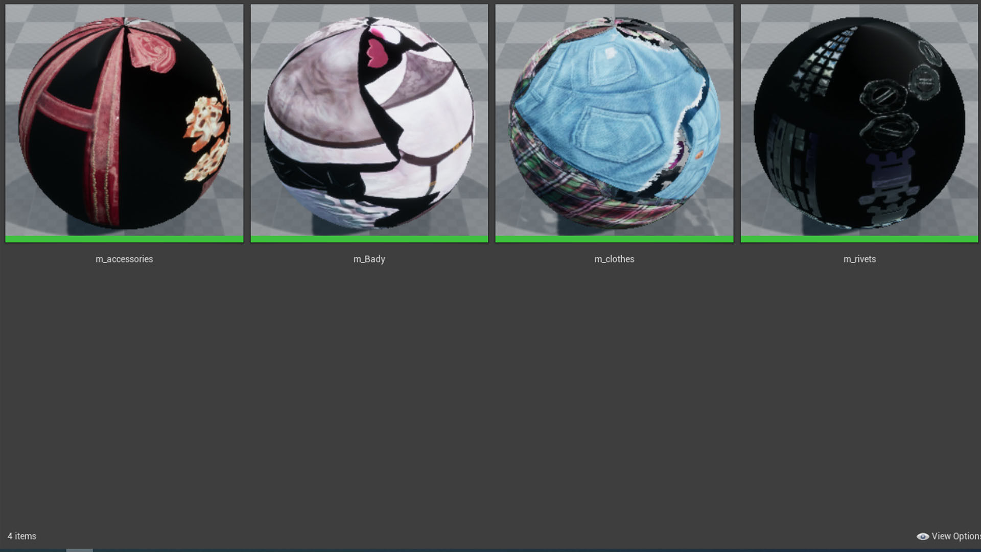 Cat girl Low-poly 3D model_28