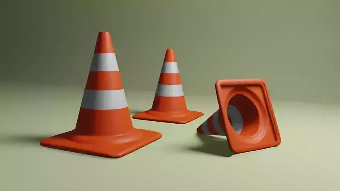 Treffic cone 3D Madel