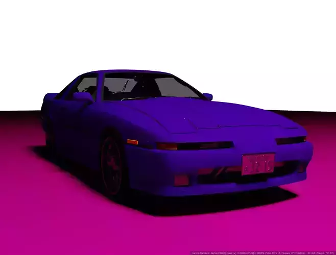 Toyota Supra A70 3D model