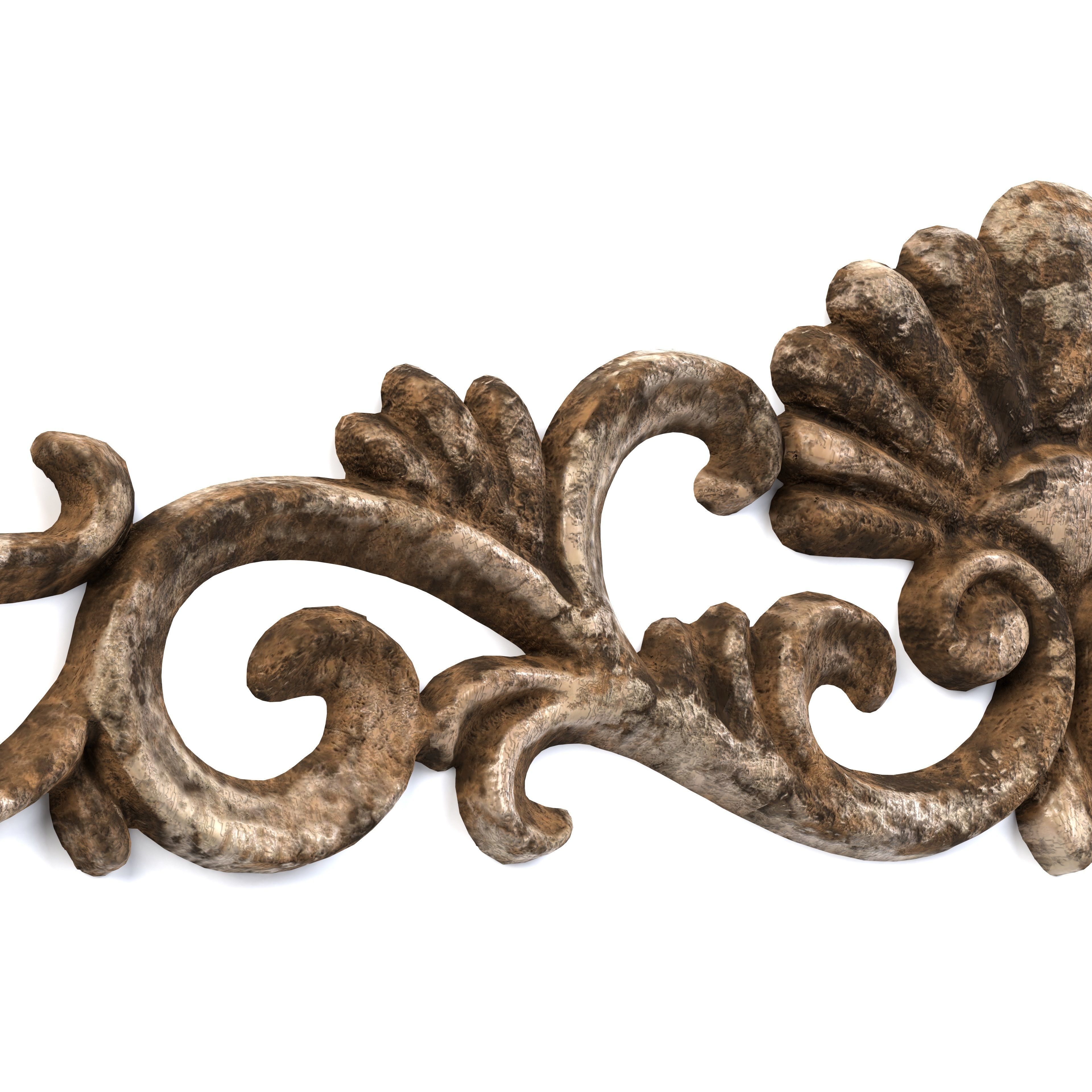 4 Low-Poly Ornament Vol 09-4 Low-poly 3D model_2