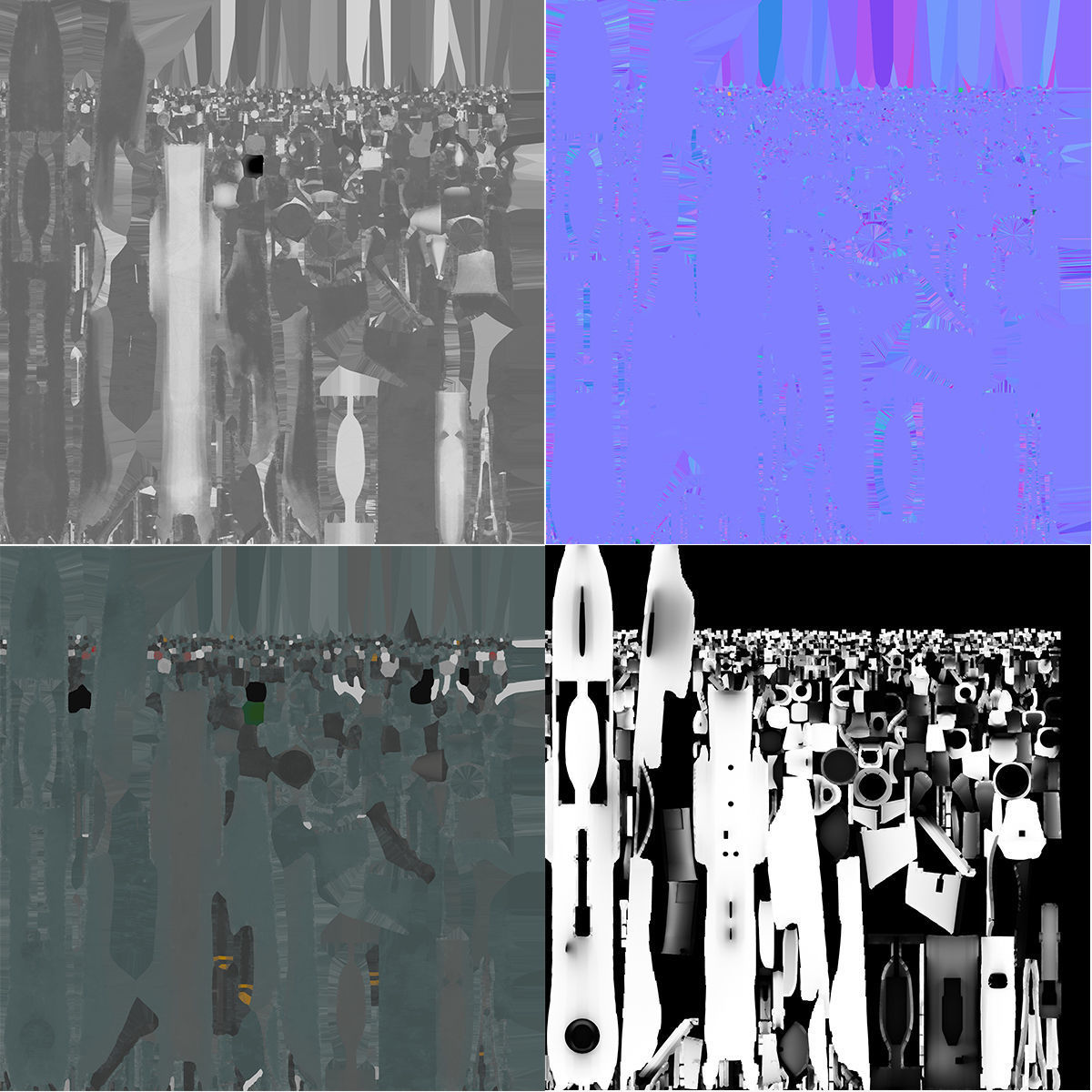 UDIM 8K Unmanned Combat Air Vehicle MQ 9 Reaper UAV 3D model_16