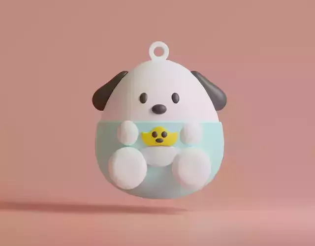 cute dog Pendant Key chain