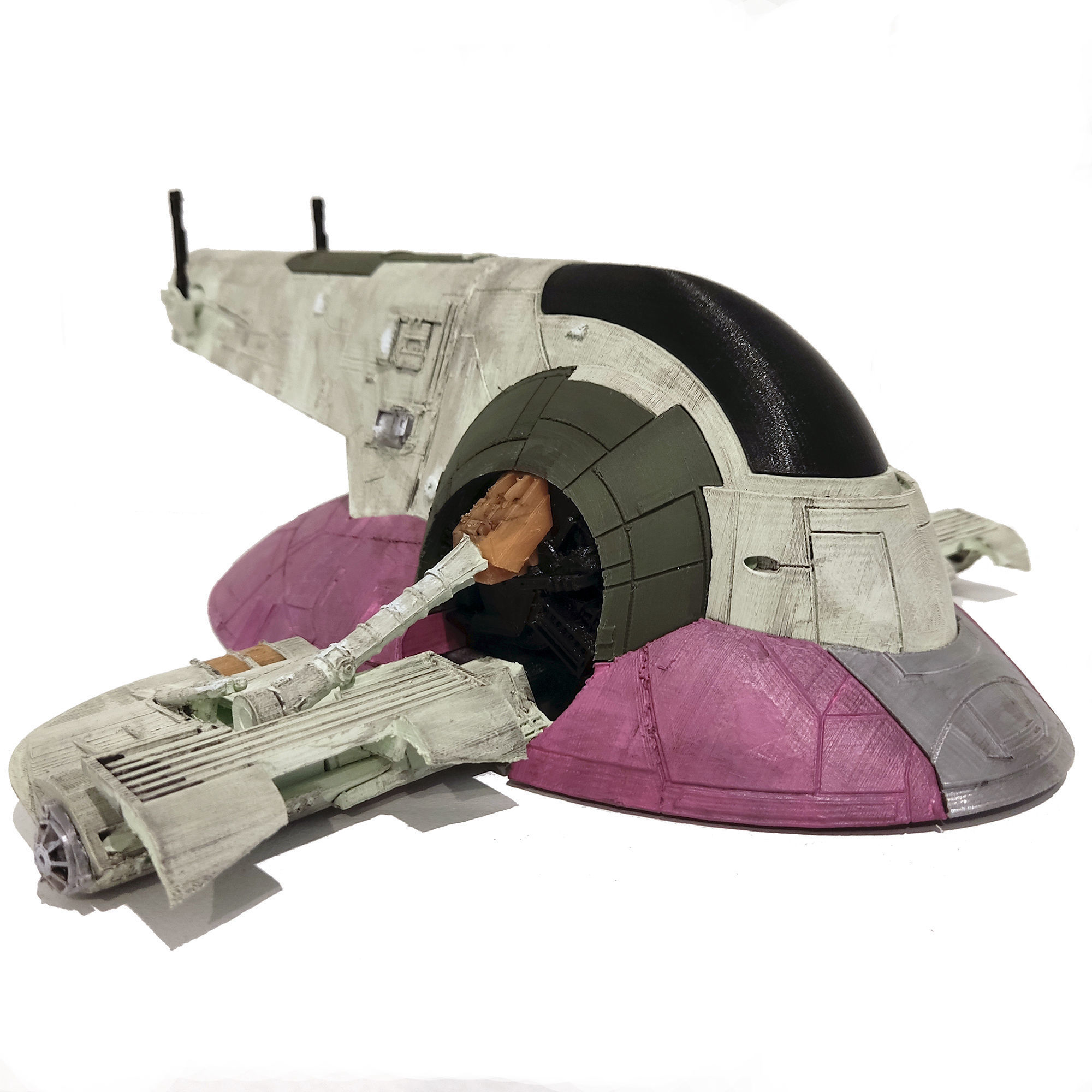 STAR WARS BOBA FETT SLAVE 1 READY TO PRINT 3D print model_13