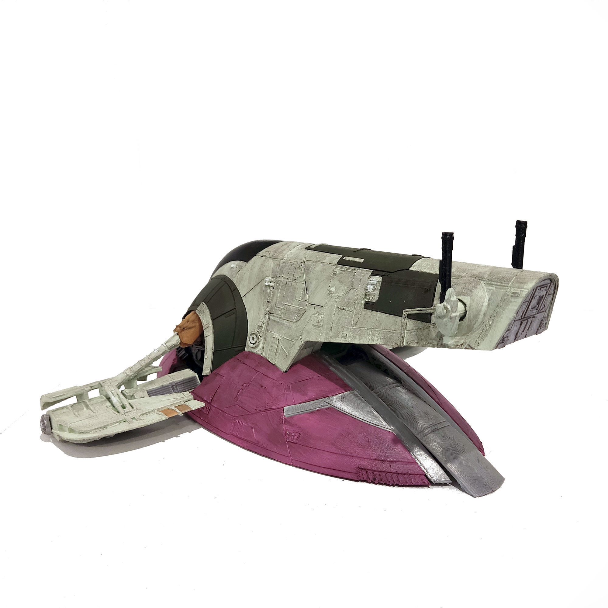 STAR WARS BOBA FETT SLAVE 1 READY TO PRINT 3D print model_16