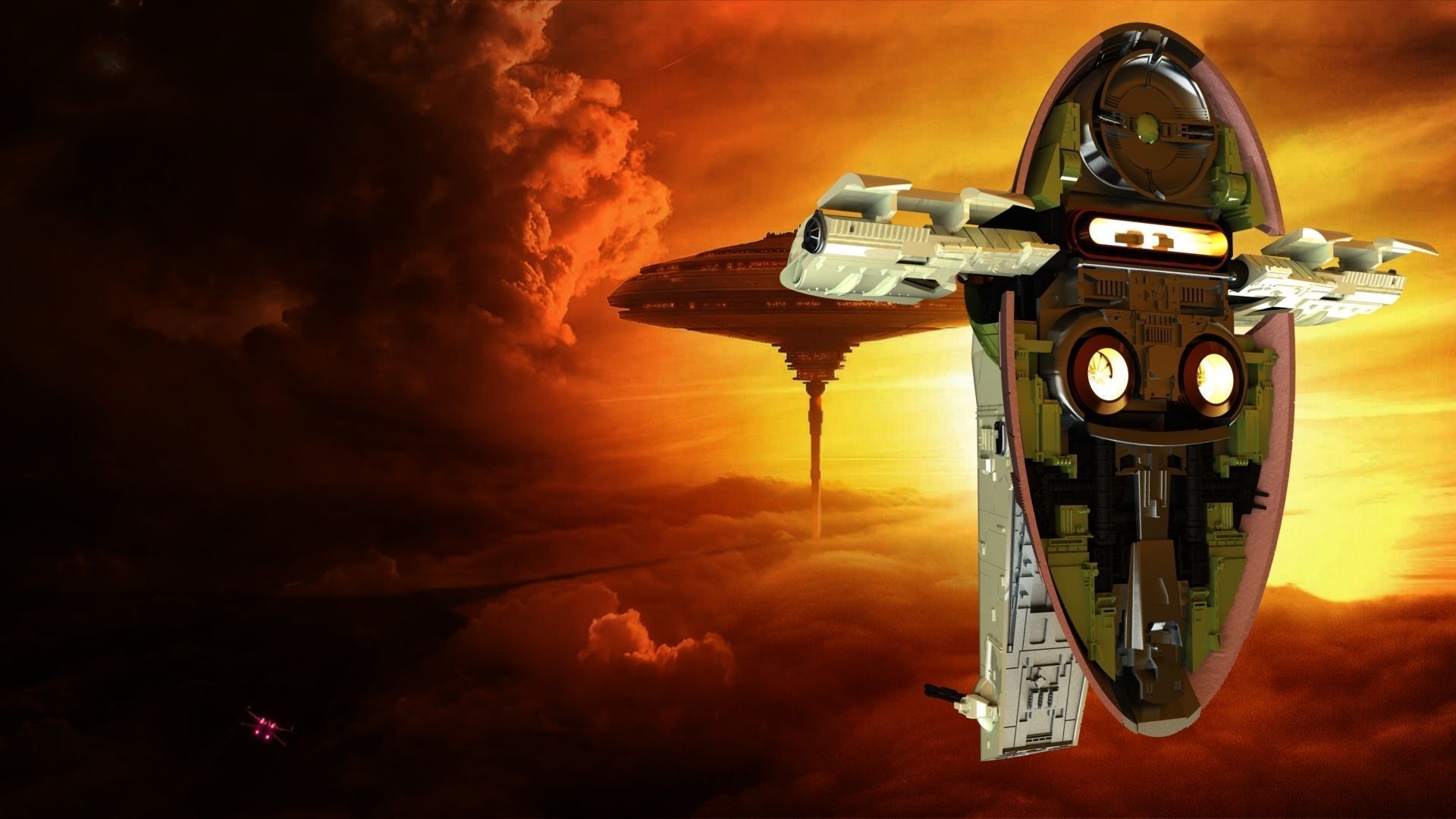 STAR WARS BOBA FETT SLAVE 1 READY TO PRINT 3D print model_2