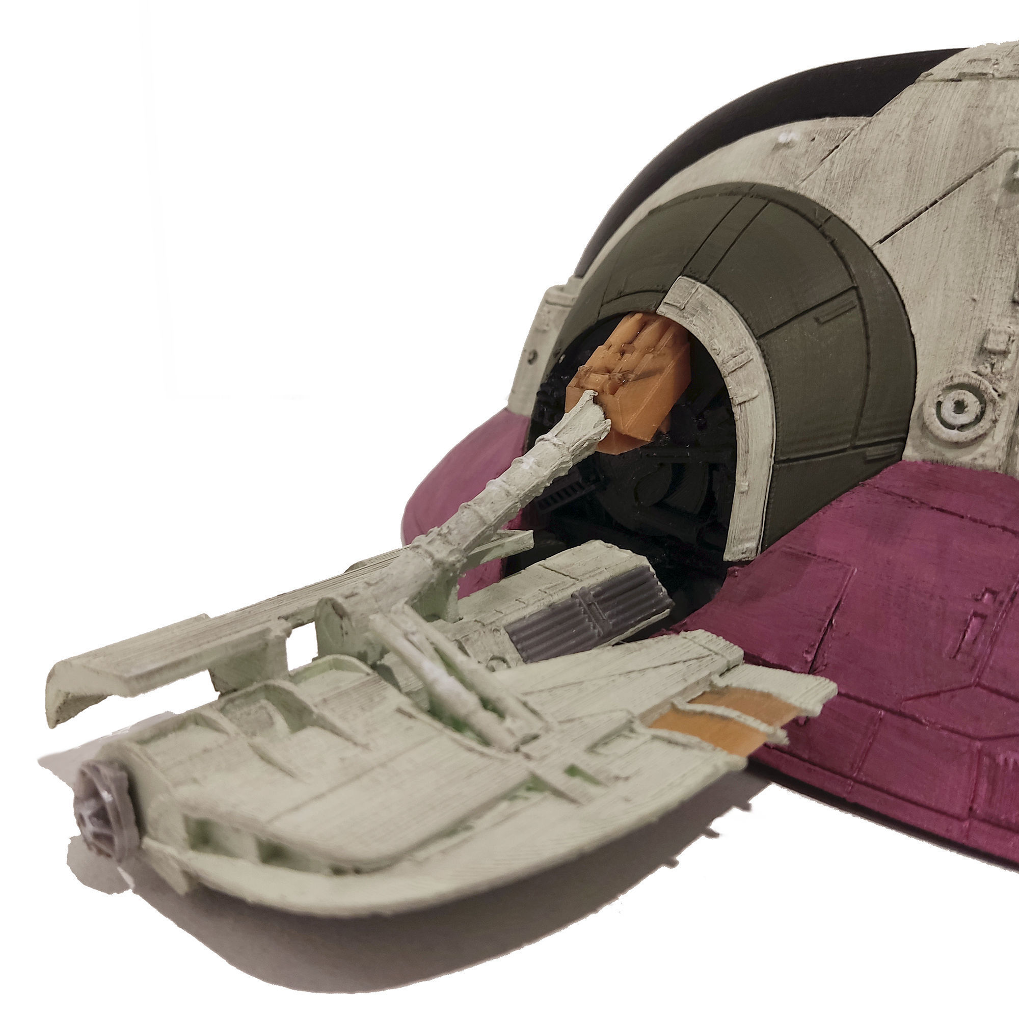 STAR WARS BOBA FETT SLAVE 1 READY TO PRINT 3D print model_14