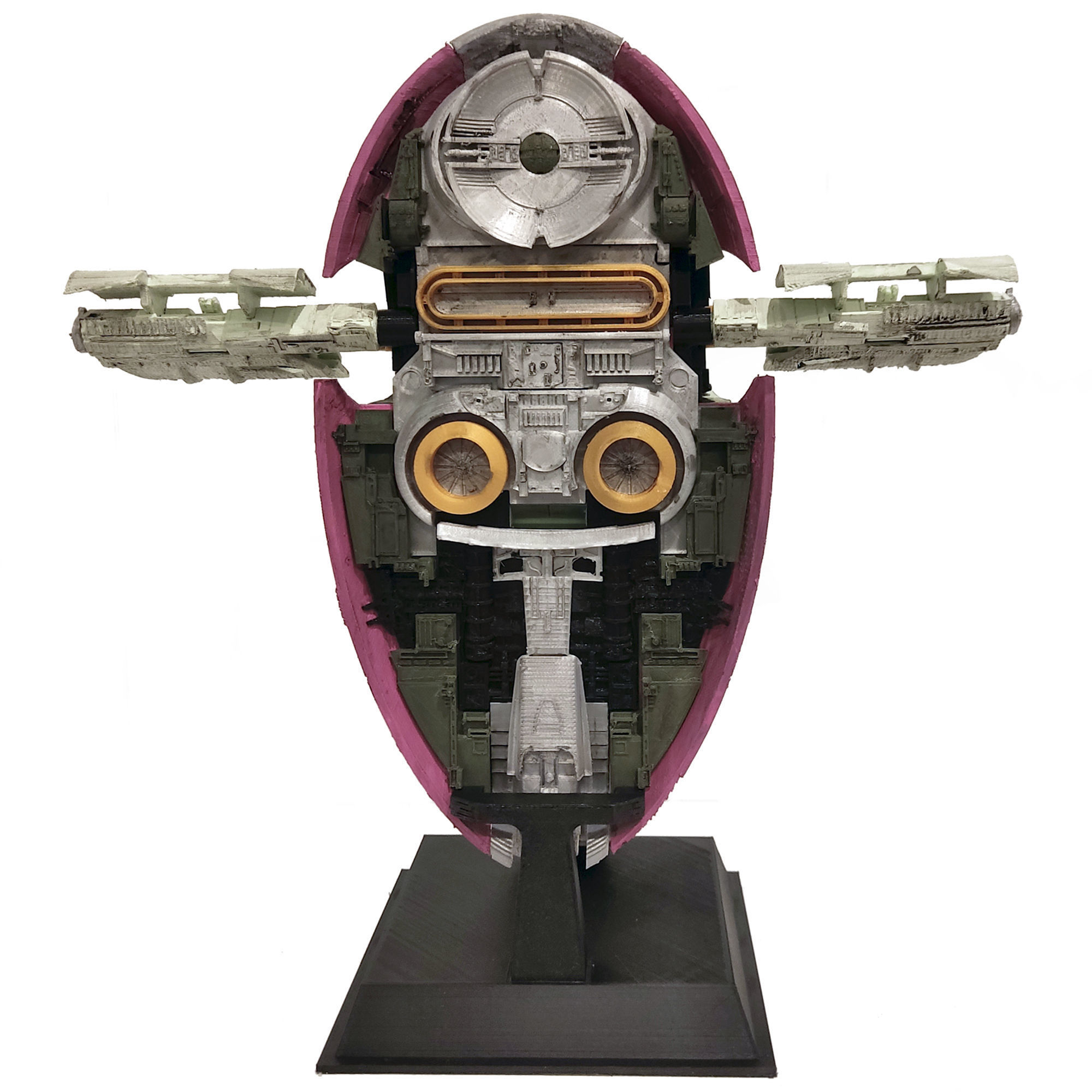 STAR WARS BOBA FETT SLAVE 1 READY TO PRINT 3D print model_10