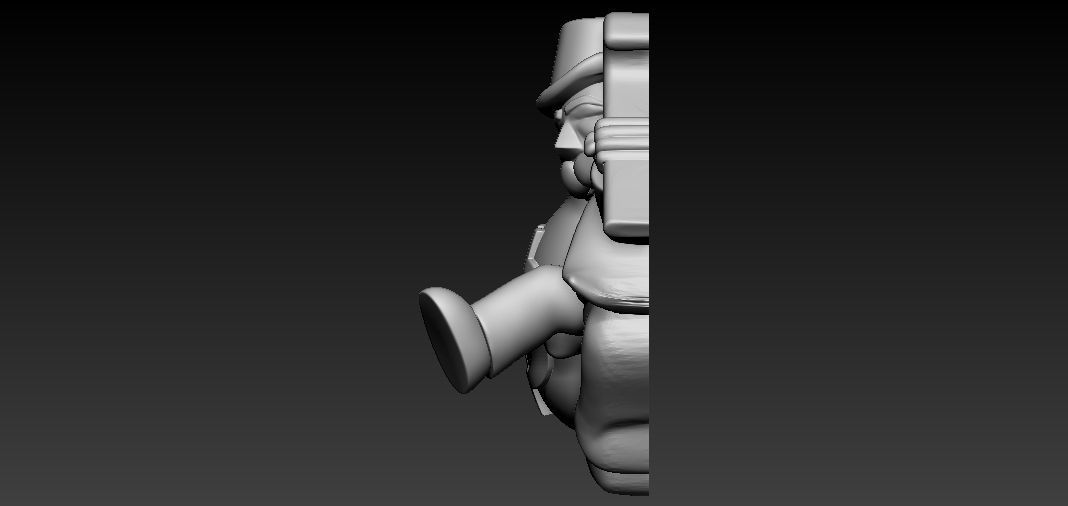 Monopoly Man 3D print model_4