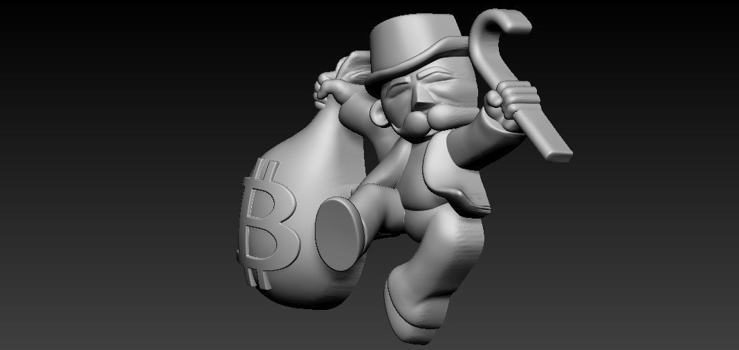 Monopoly Man 3D print model_1