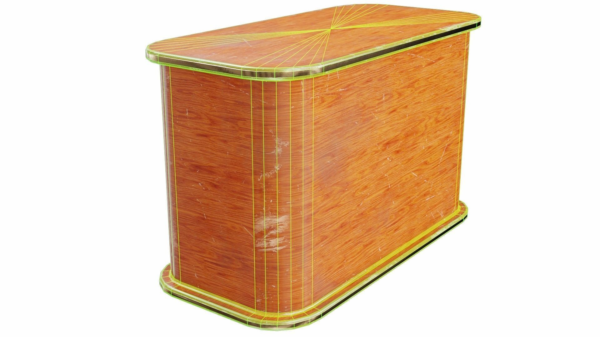 Old radio 3D model_7