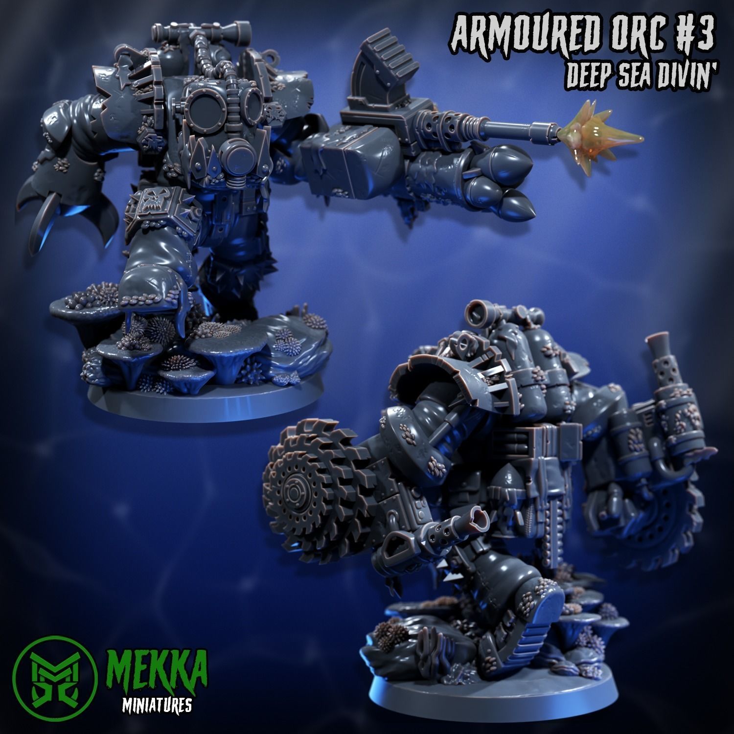 Armoured Orc Set 3D print model_5