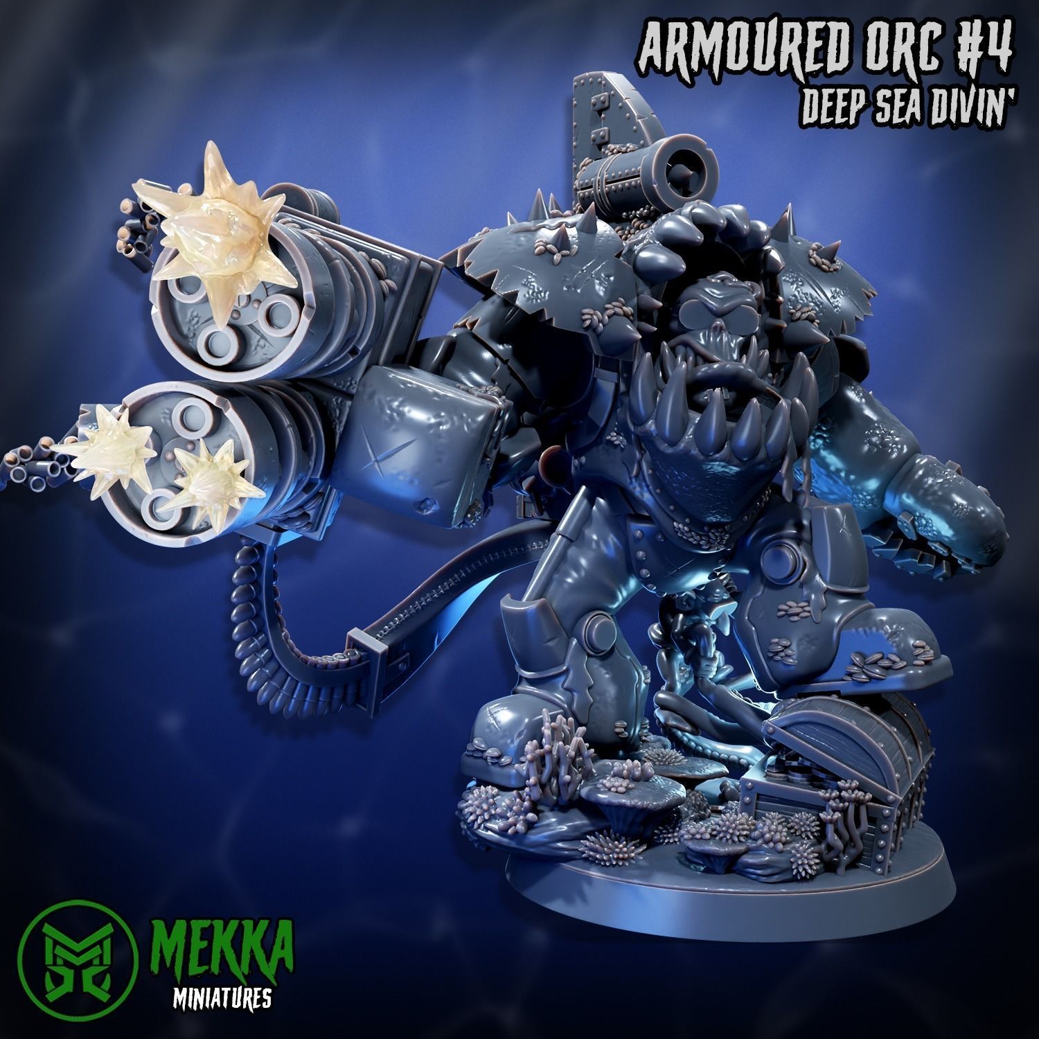 Armoured Orc Set 3D print model_7