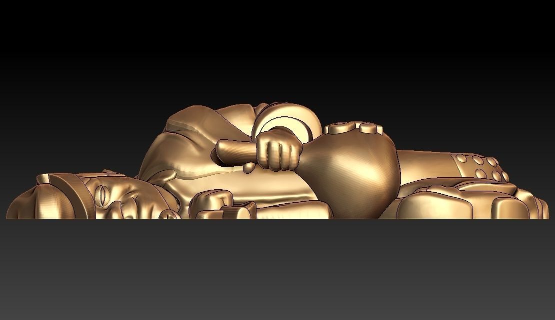 TINTIN EL CAPITAN HADDOCK 3D print model_4