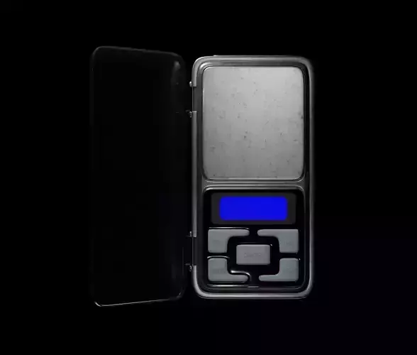 Digital Pocket Scale - Precision scale - Balance 3D model