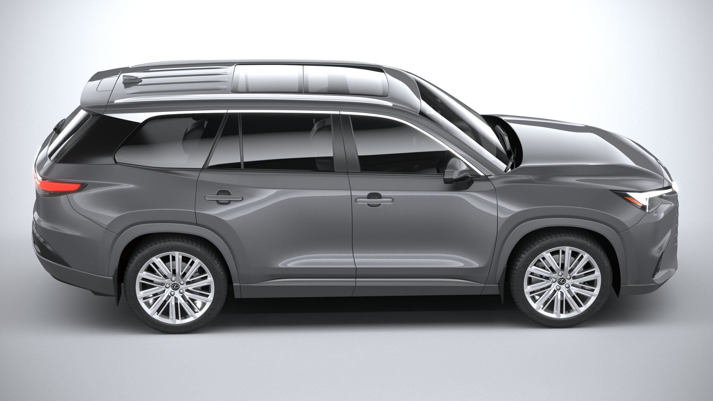 Lexus TX 350h 2024 3D model_11