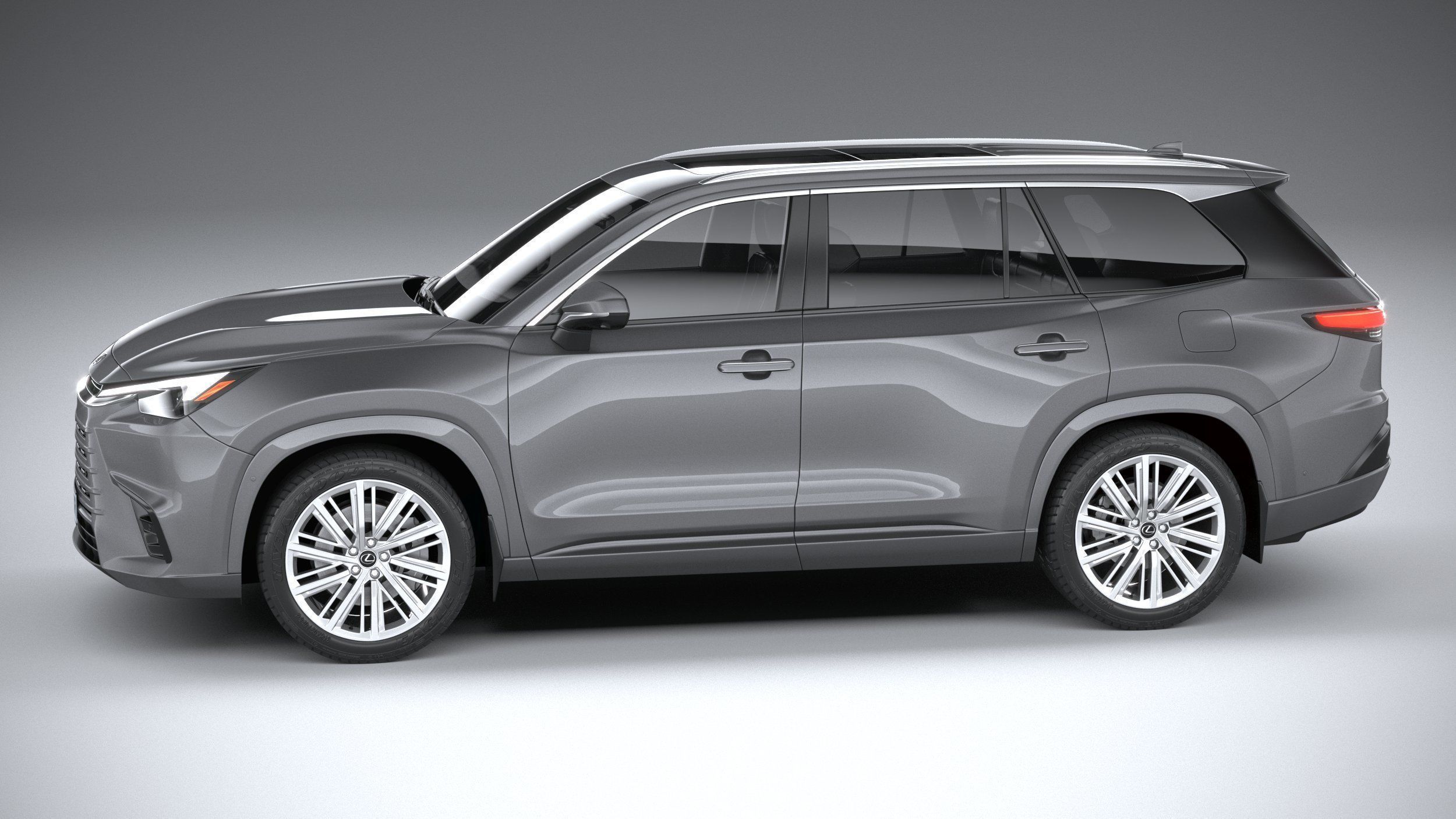 Lexus TX 350h 2024 3D model_8