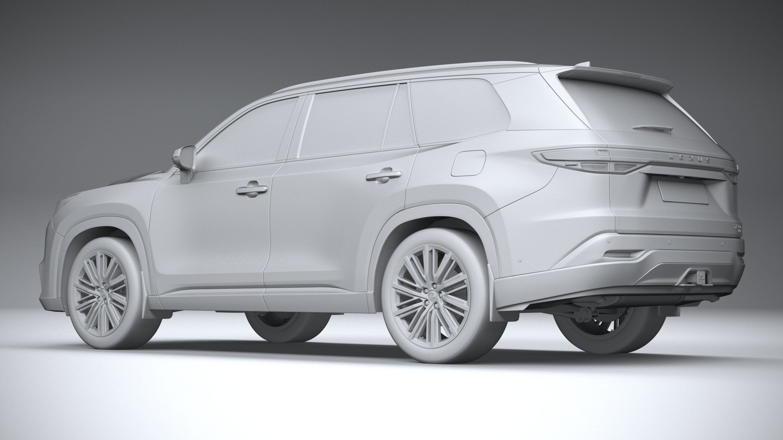 Lexus TX 350h 2024 3D model_21