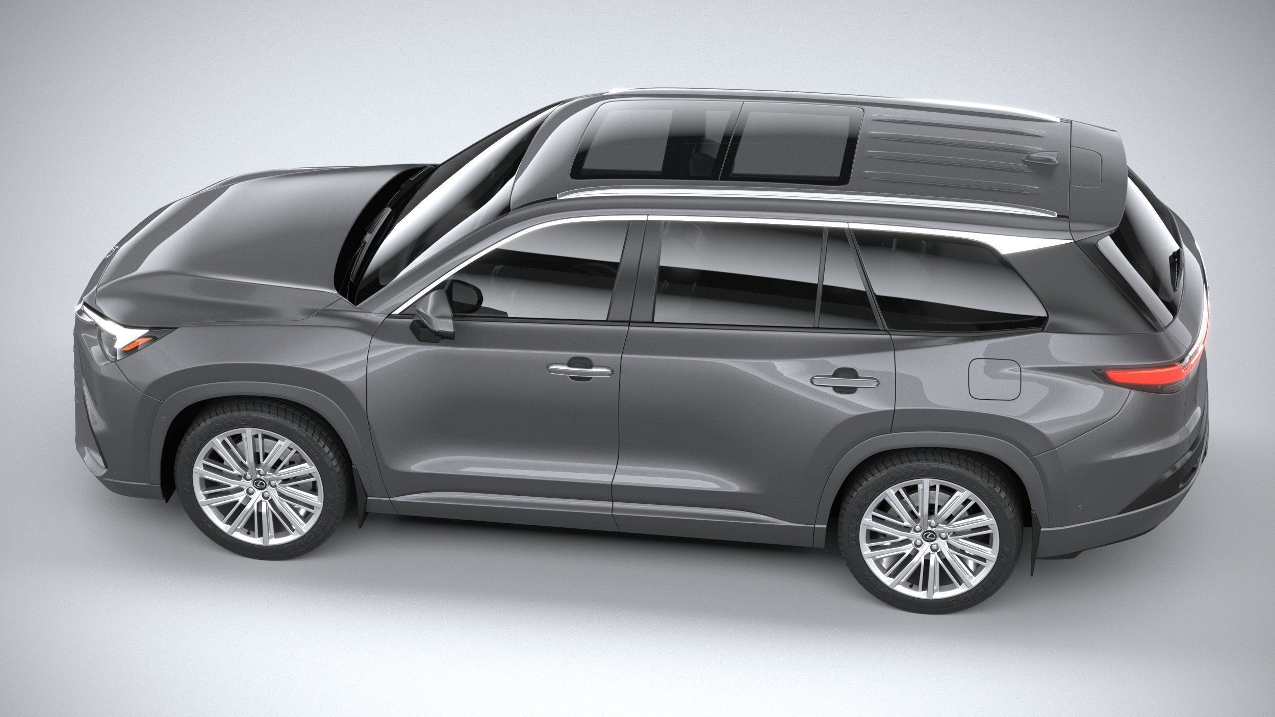 Lexus TX 350h 2024 3D model_9