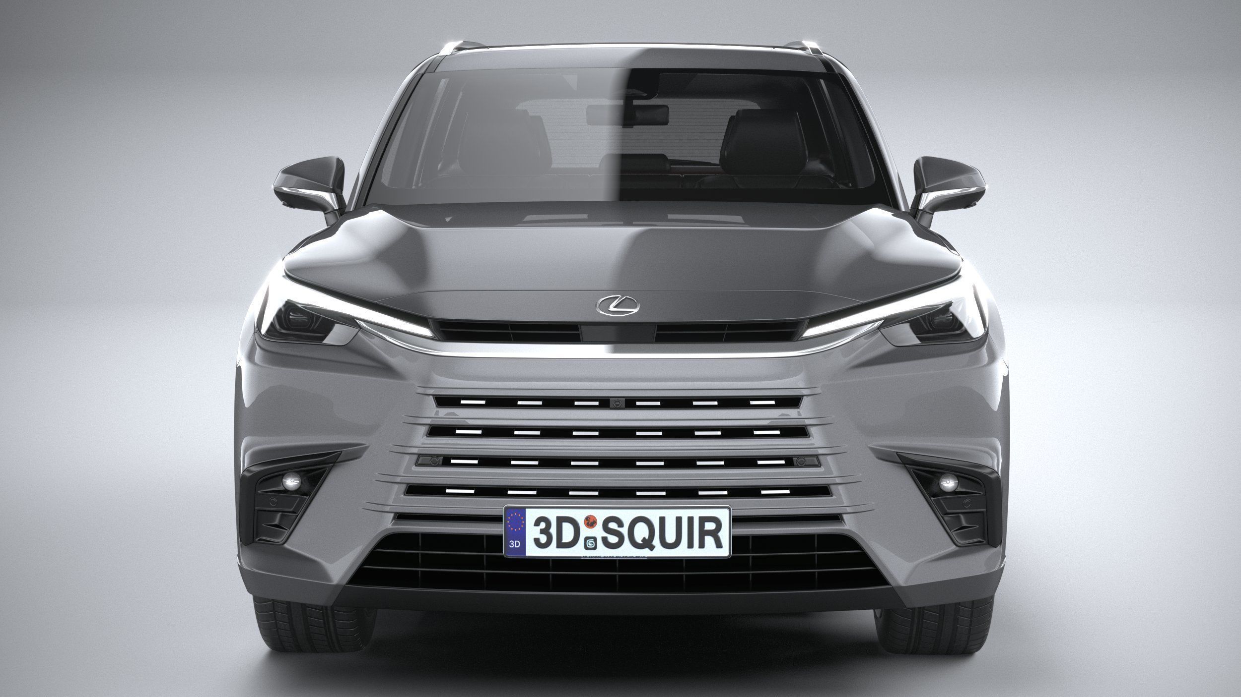 Lexus TX 350h 2024 3D model_13