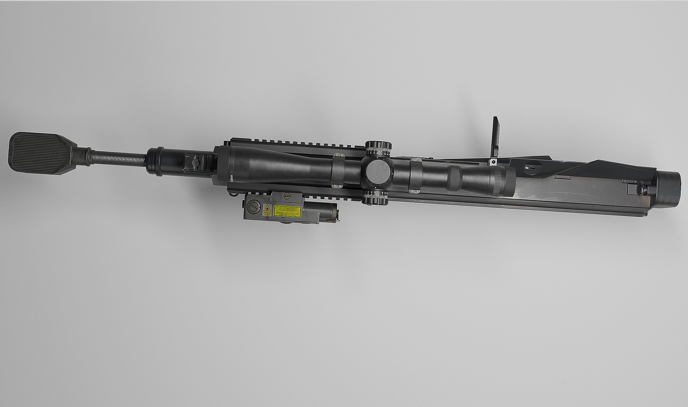 weapon - GM6 Lynx -  BMG sniper rifle Low-poly 3D model_4