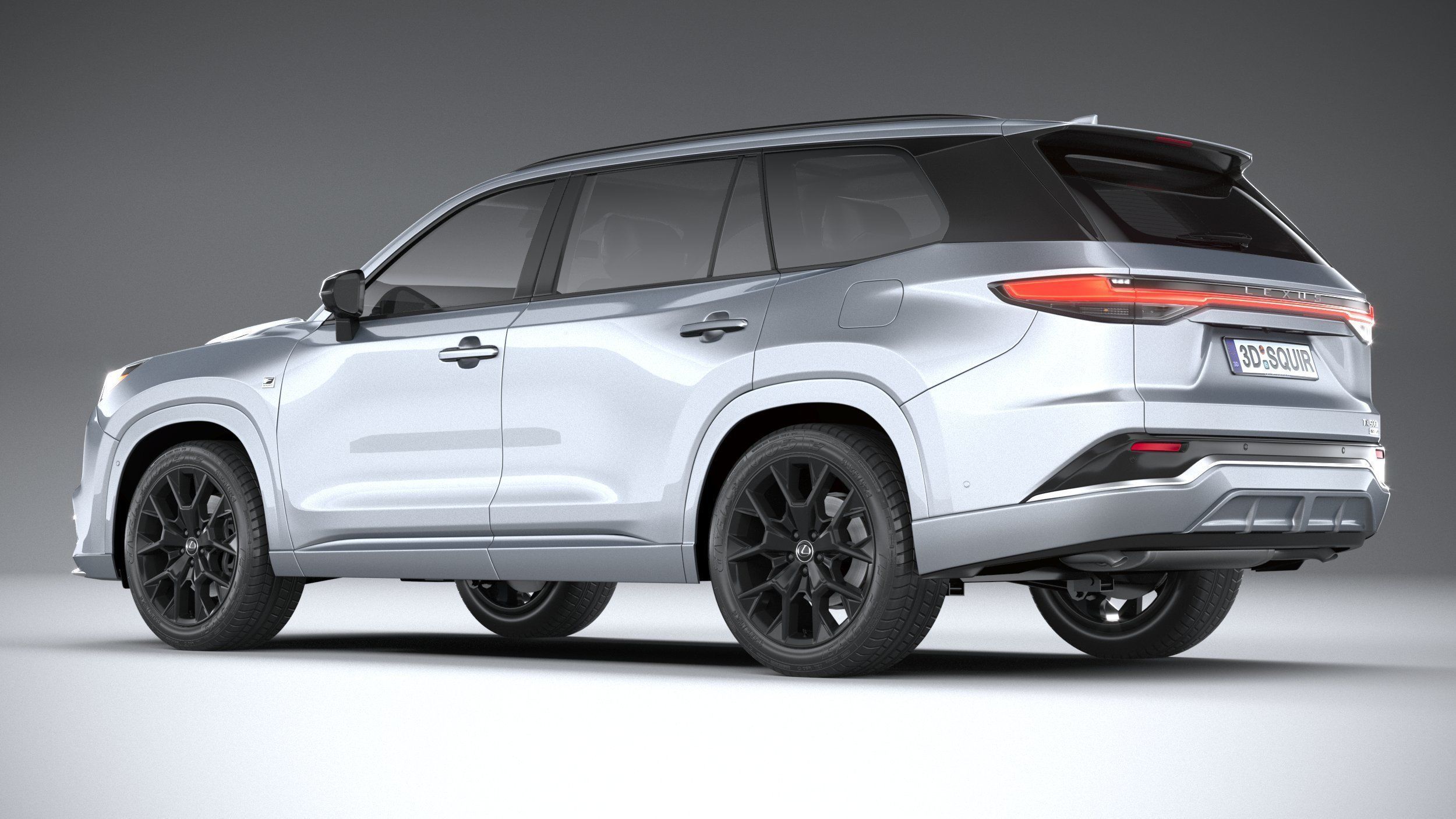 Lexus TX 500h 2024 3D model_5