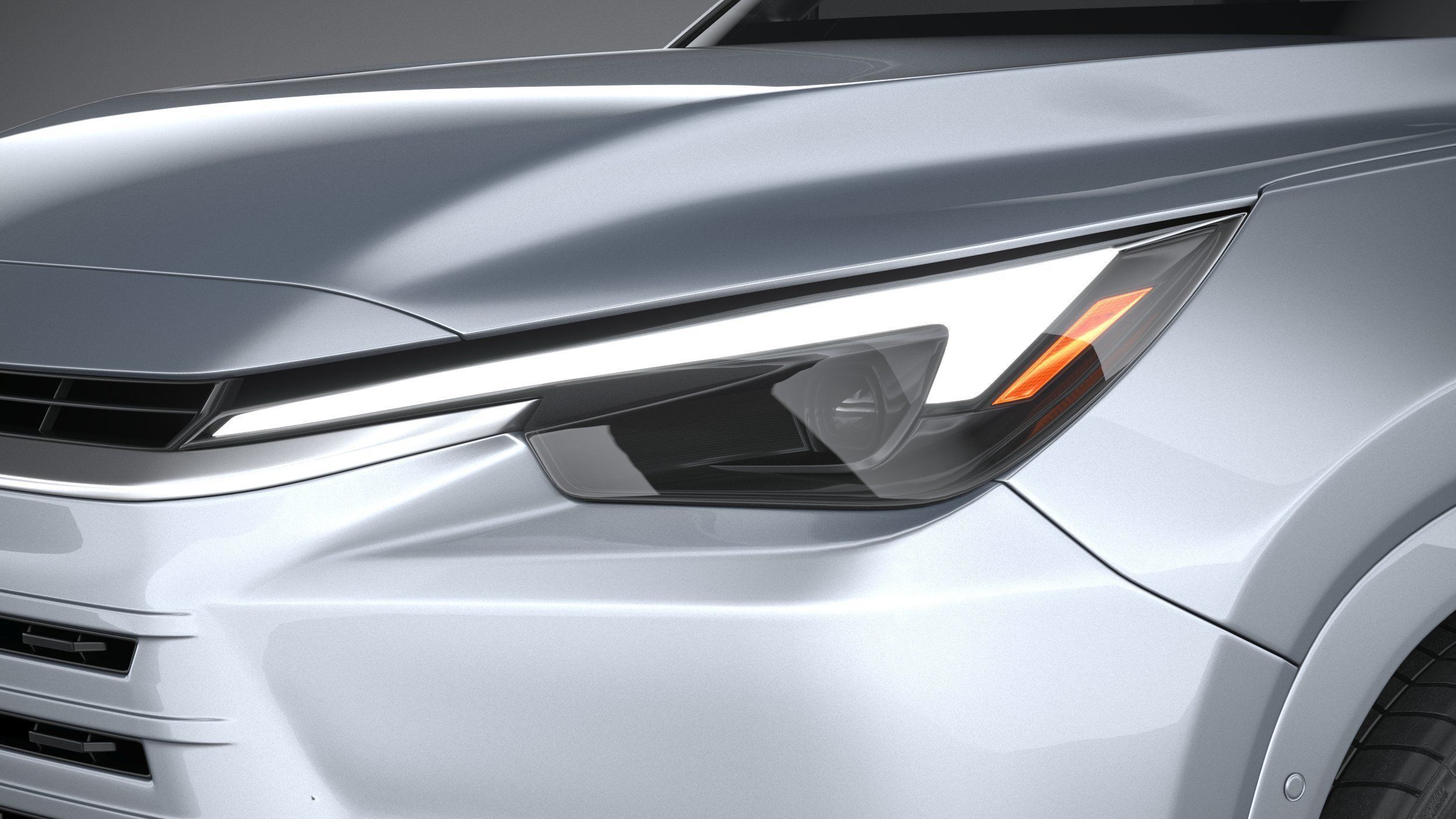 Lexus TX 500h 2024 3D model_14