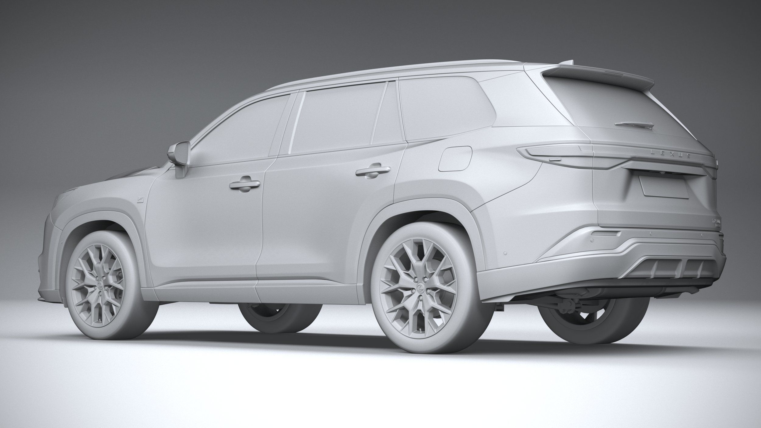 Lexus TX 500h 2024 3D model_21