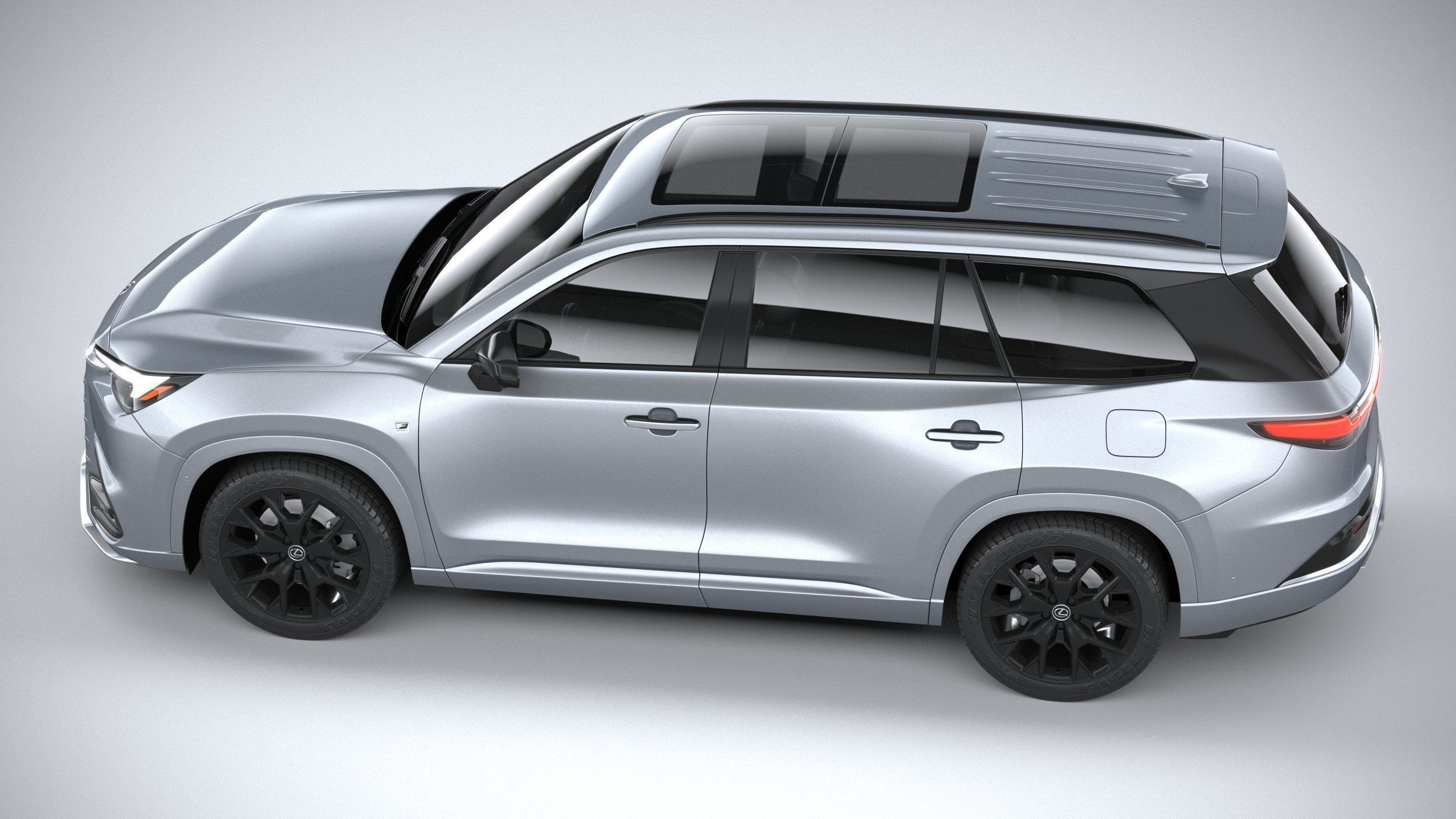 Lexus TX 500h 2024 3D model_9