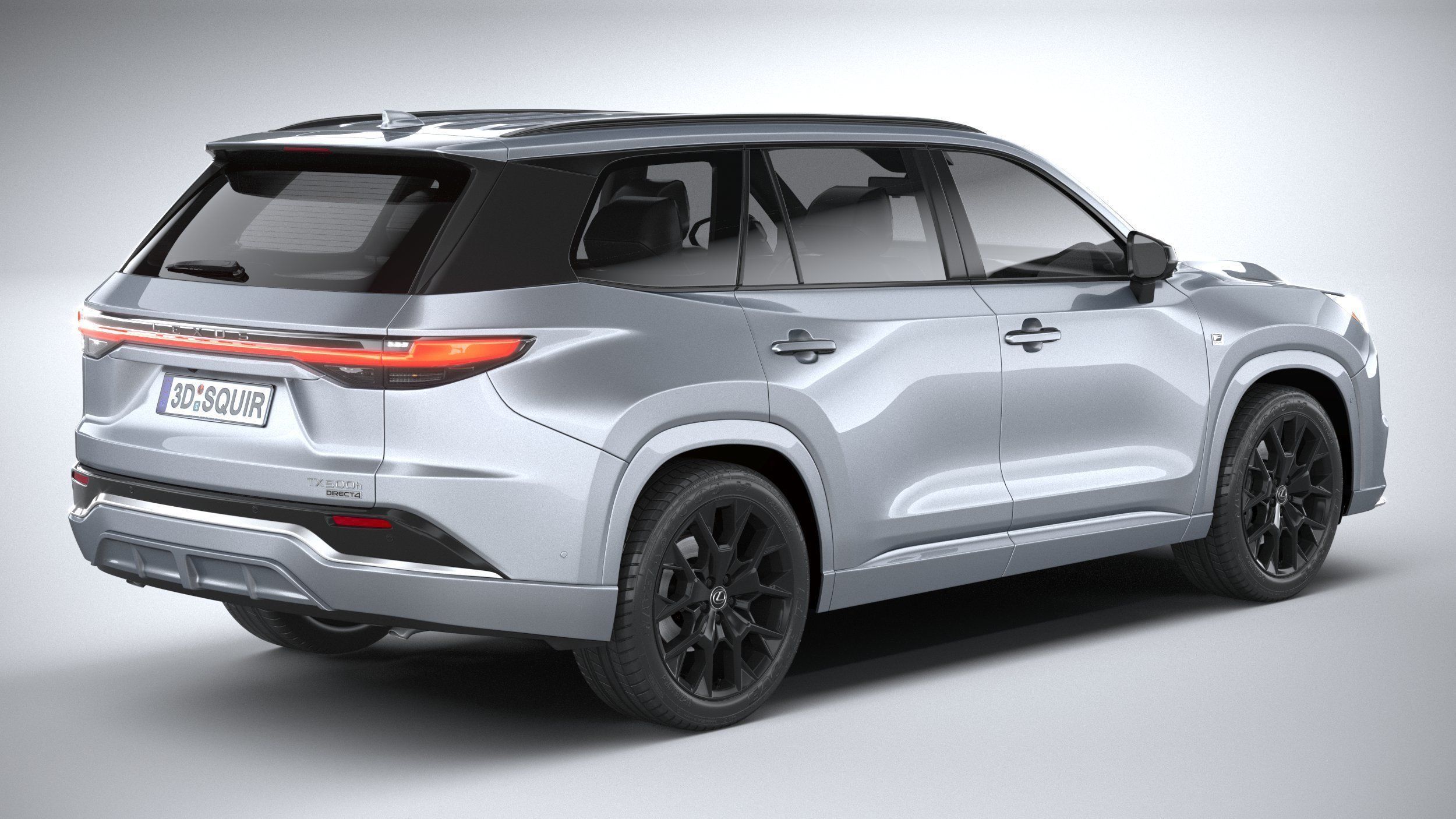 Lexus TX 500h 2024 3D model_17