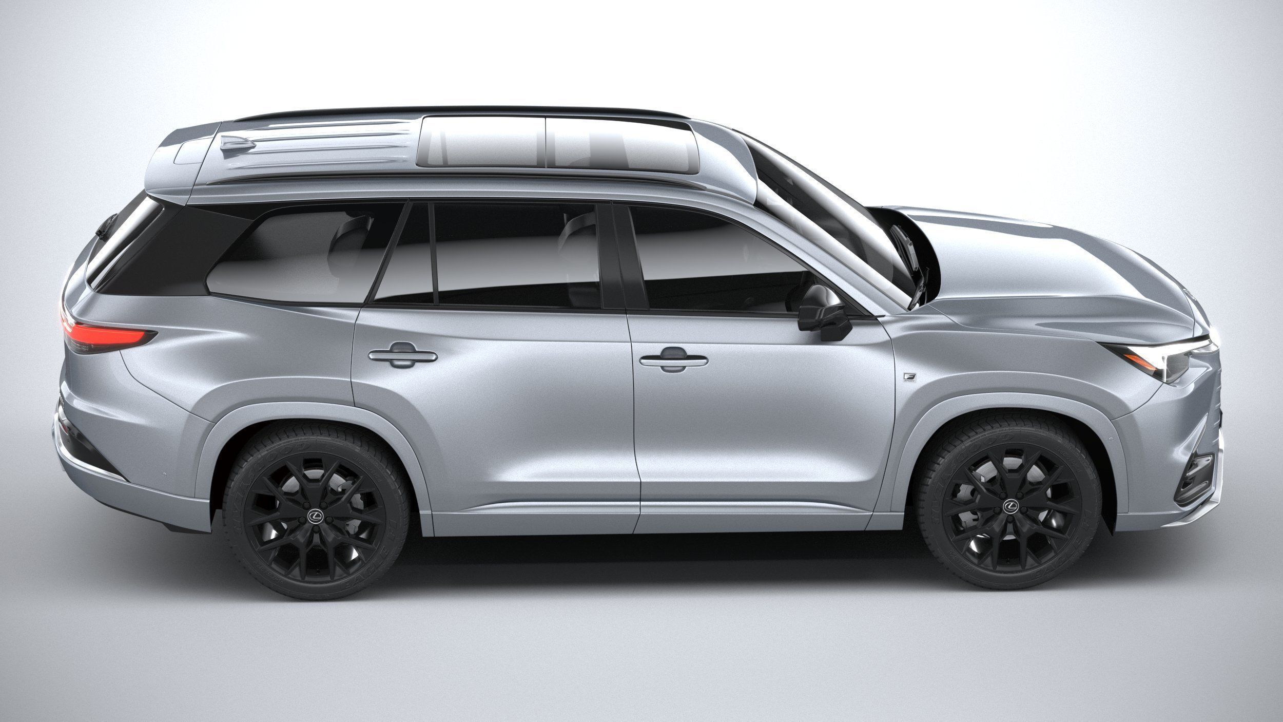 Lexus TX 500h 2024 3D model_11