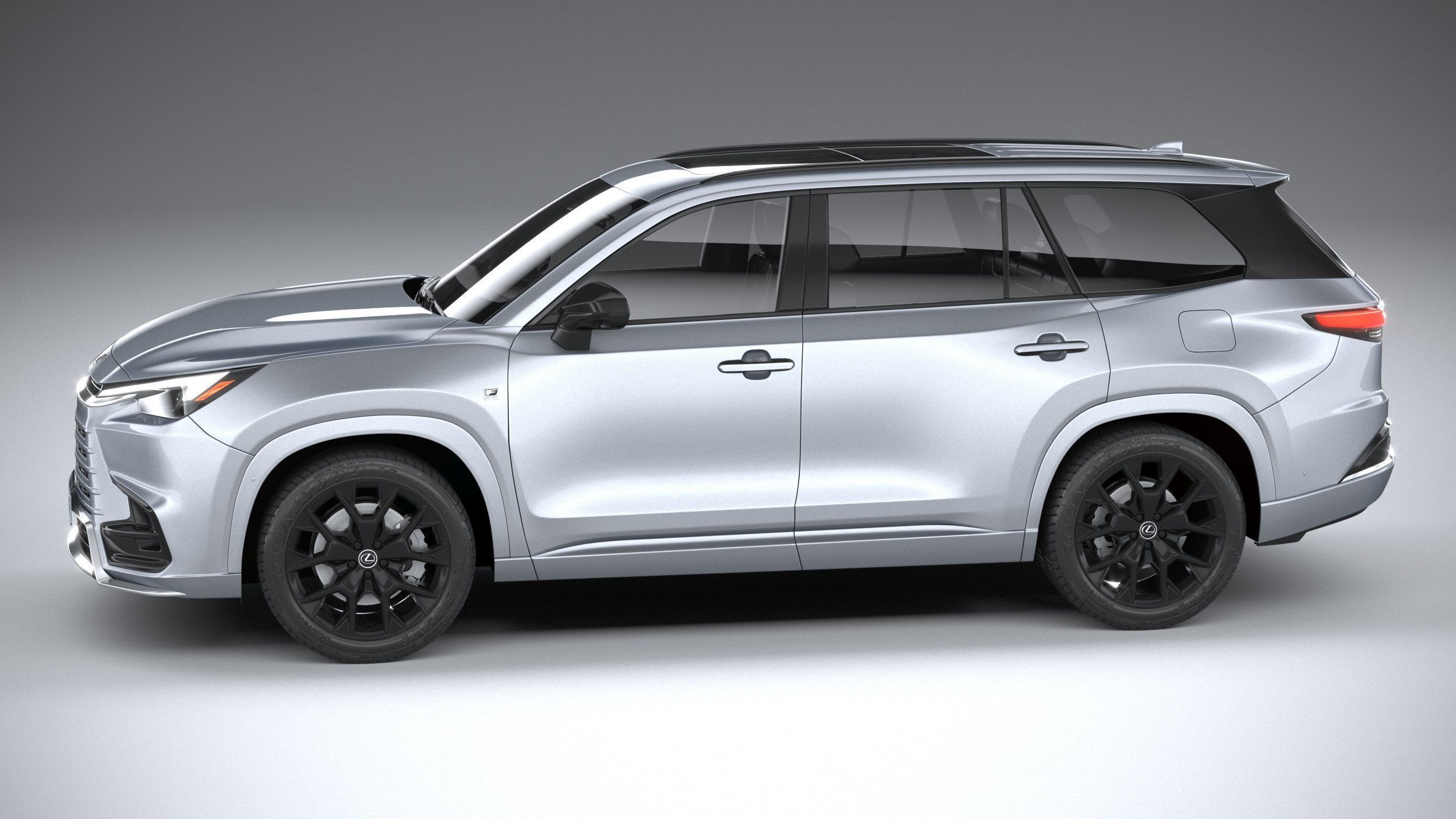 Lexus TX 500h 2024 3D model_8