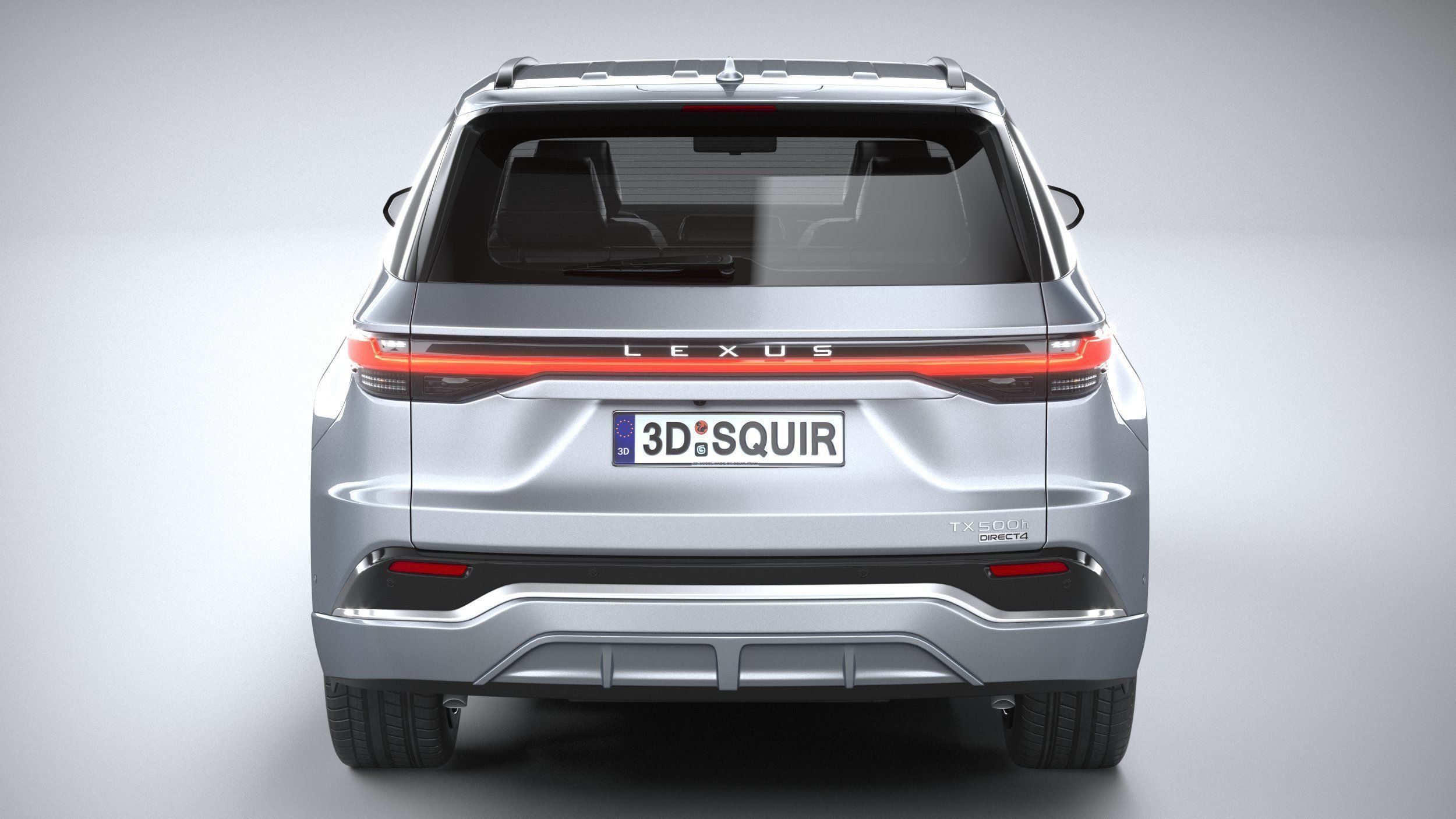 Lexus TX 500h 2024 3D model_4