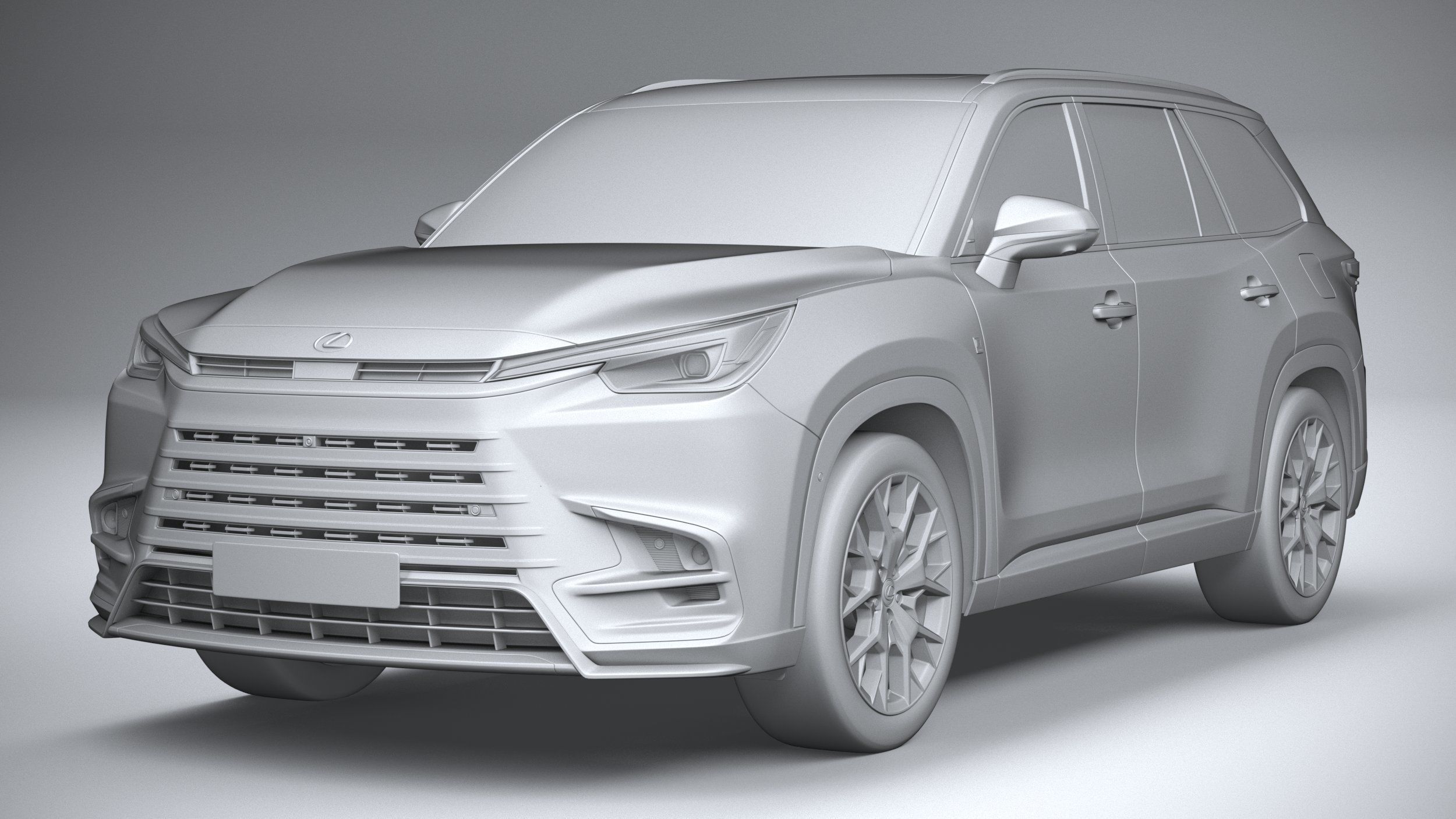 Lexus TX 500h 2024 3D model_20