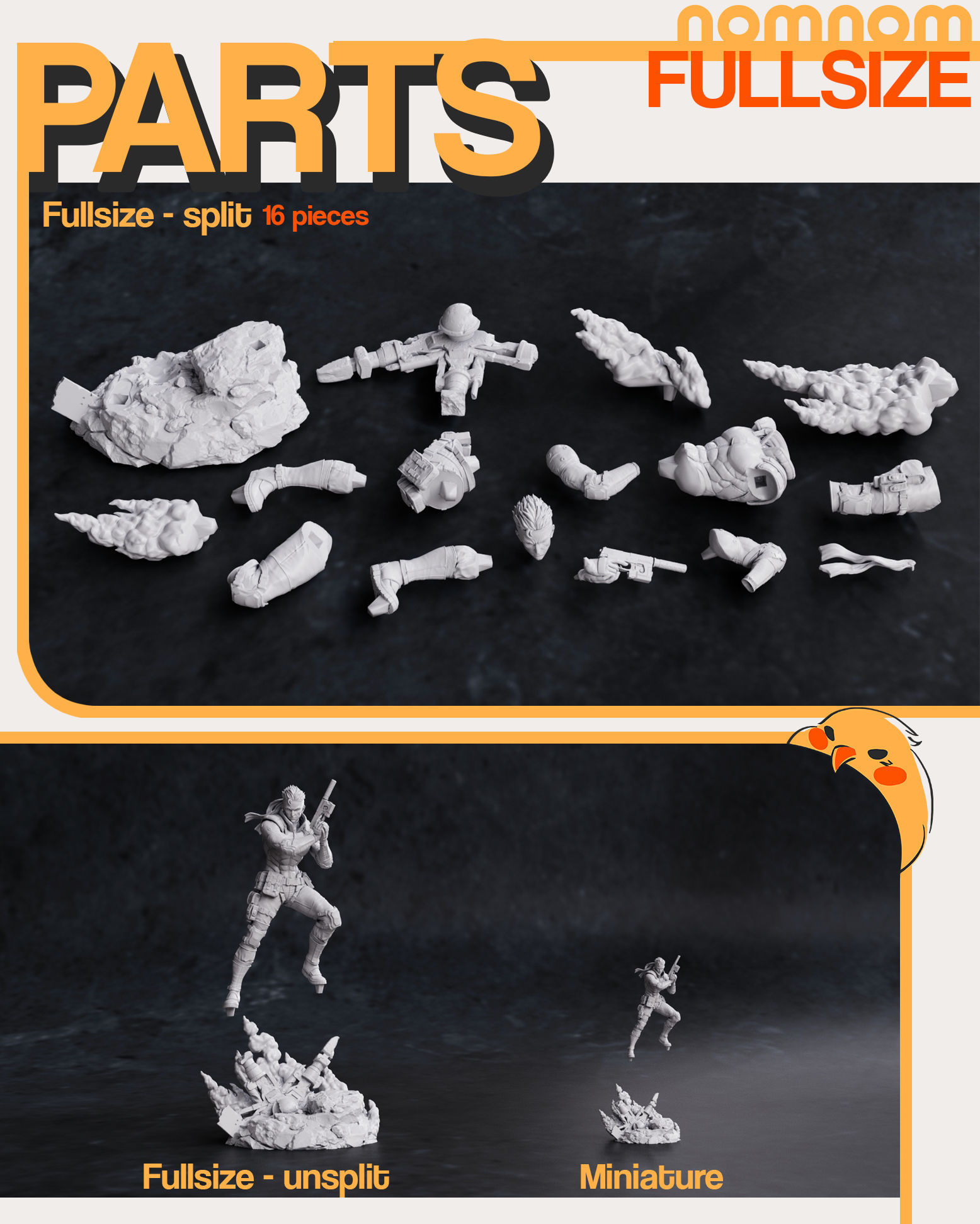 Solid Snake - Metal Gear Solid 3D print model_2