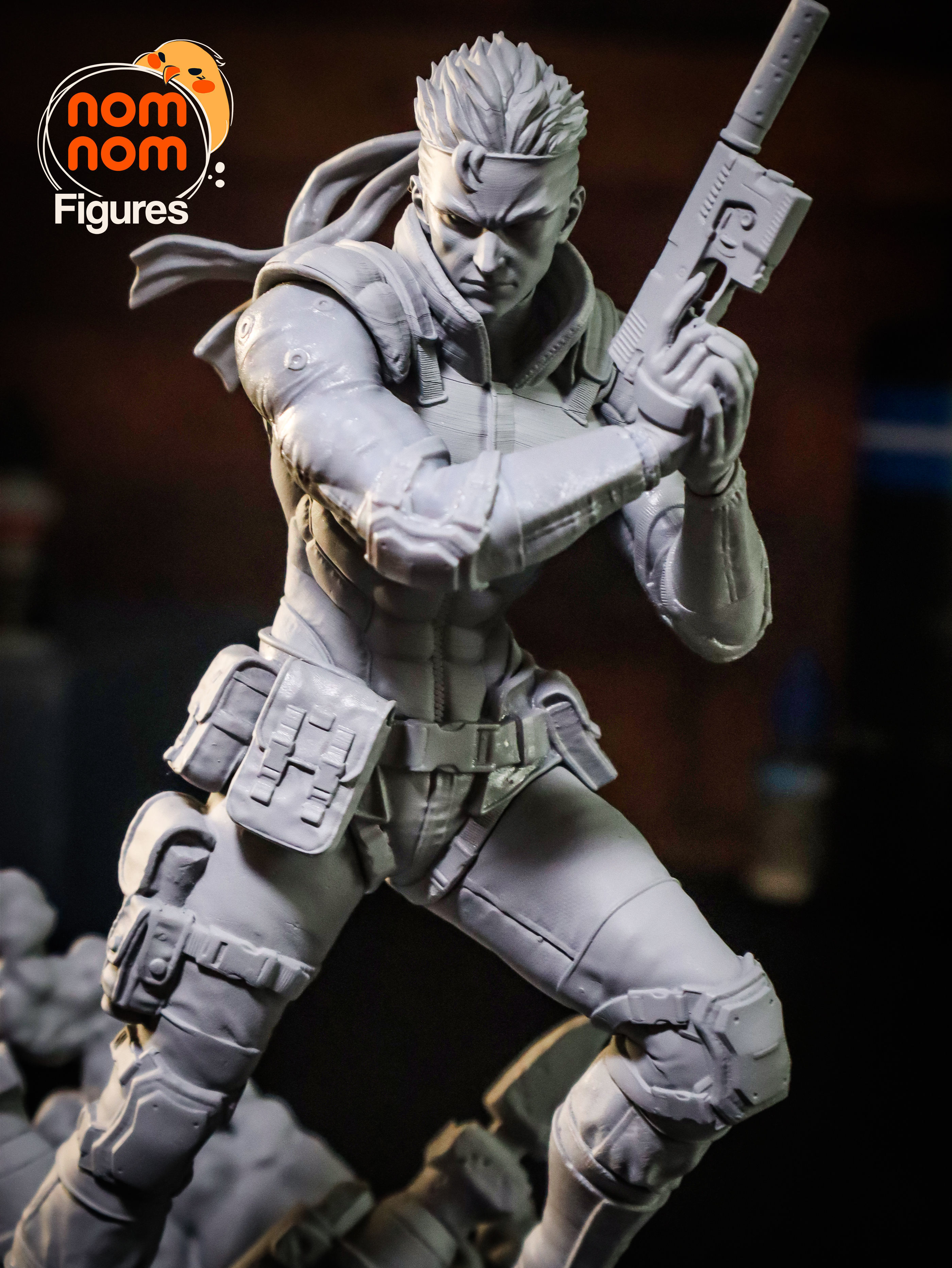 Solid Snake - Metal Gear Solid 3D print model_12