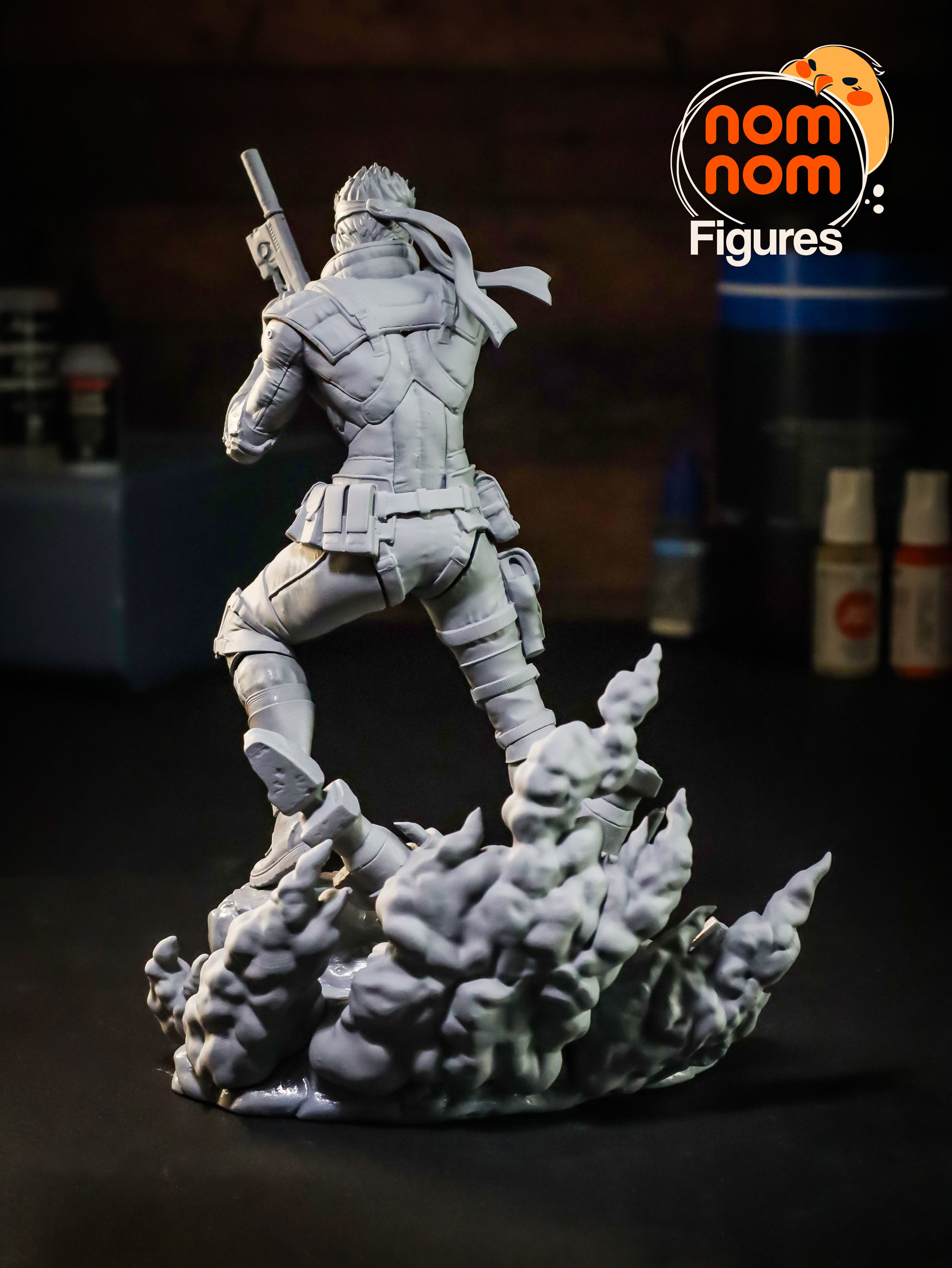 Solid Snake - Metal Gear Solid 3D print model_13