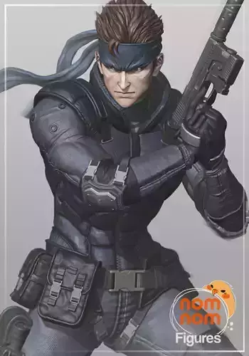 Solid Snake - Metal Gear Solid 3D print model