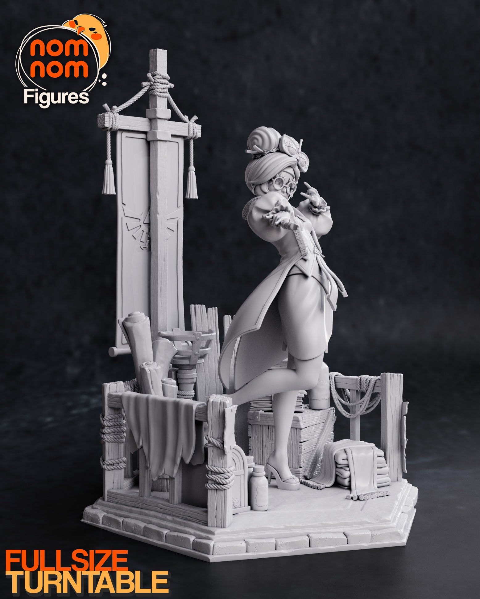 Purah - The Legend of Zelda 3D print model_7