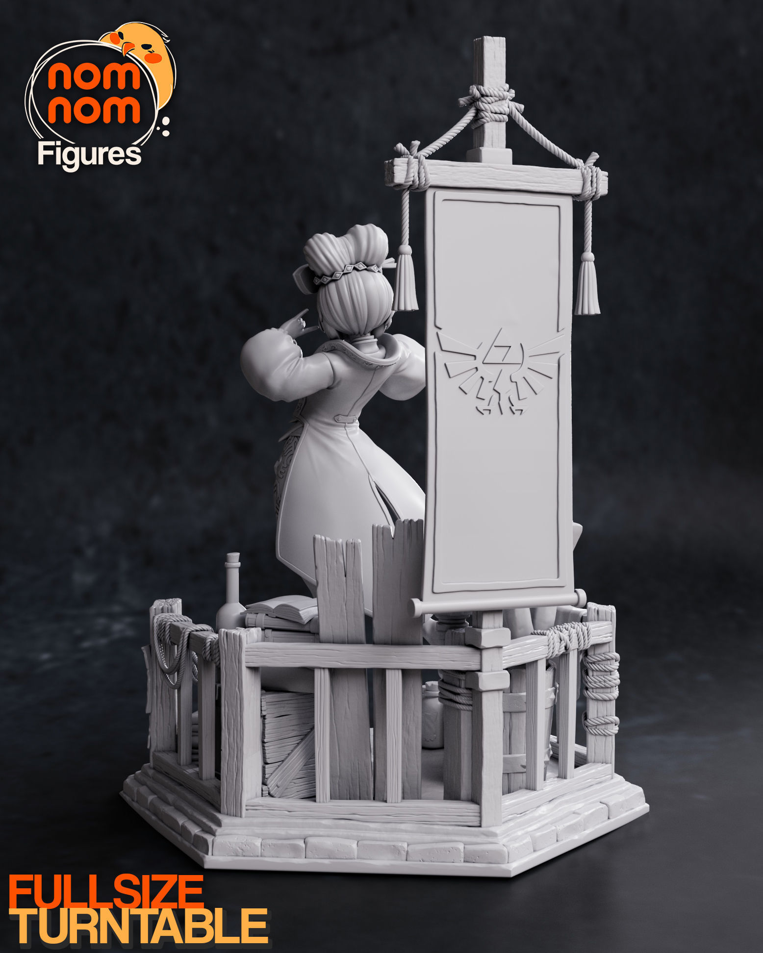 Purah - The Legend of Zelda 3D print model_4
