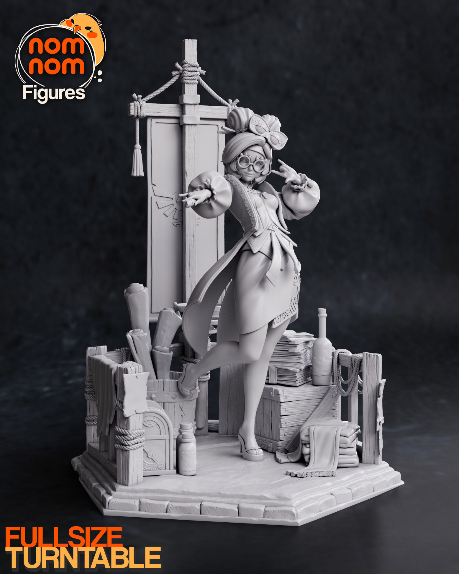 Purah - The Legend of Zelda 3D print model_5