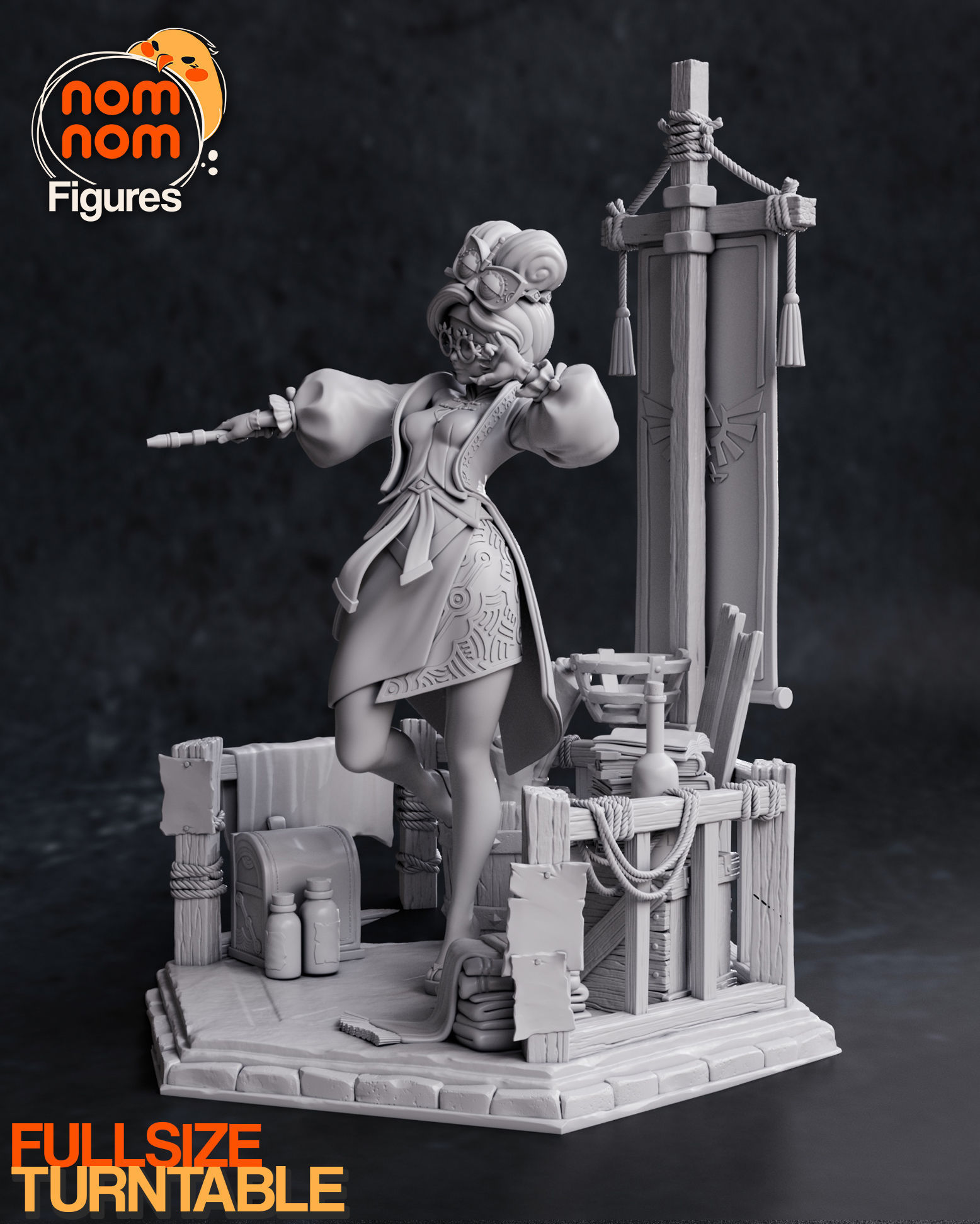 Purah - The Legend of Zelda 3D print model_6