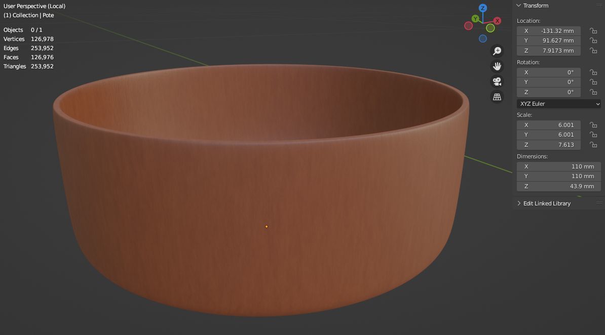 Cartoon sushi set 3D model 3D model_14