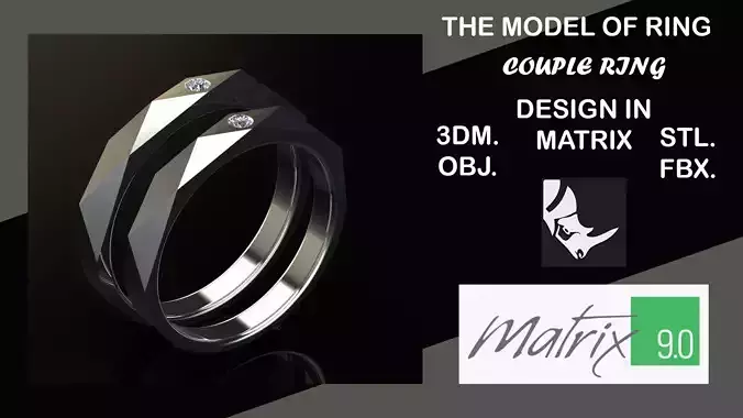 CUBE model of ring VOL 31 3D print model