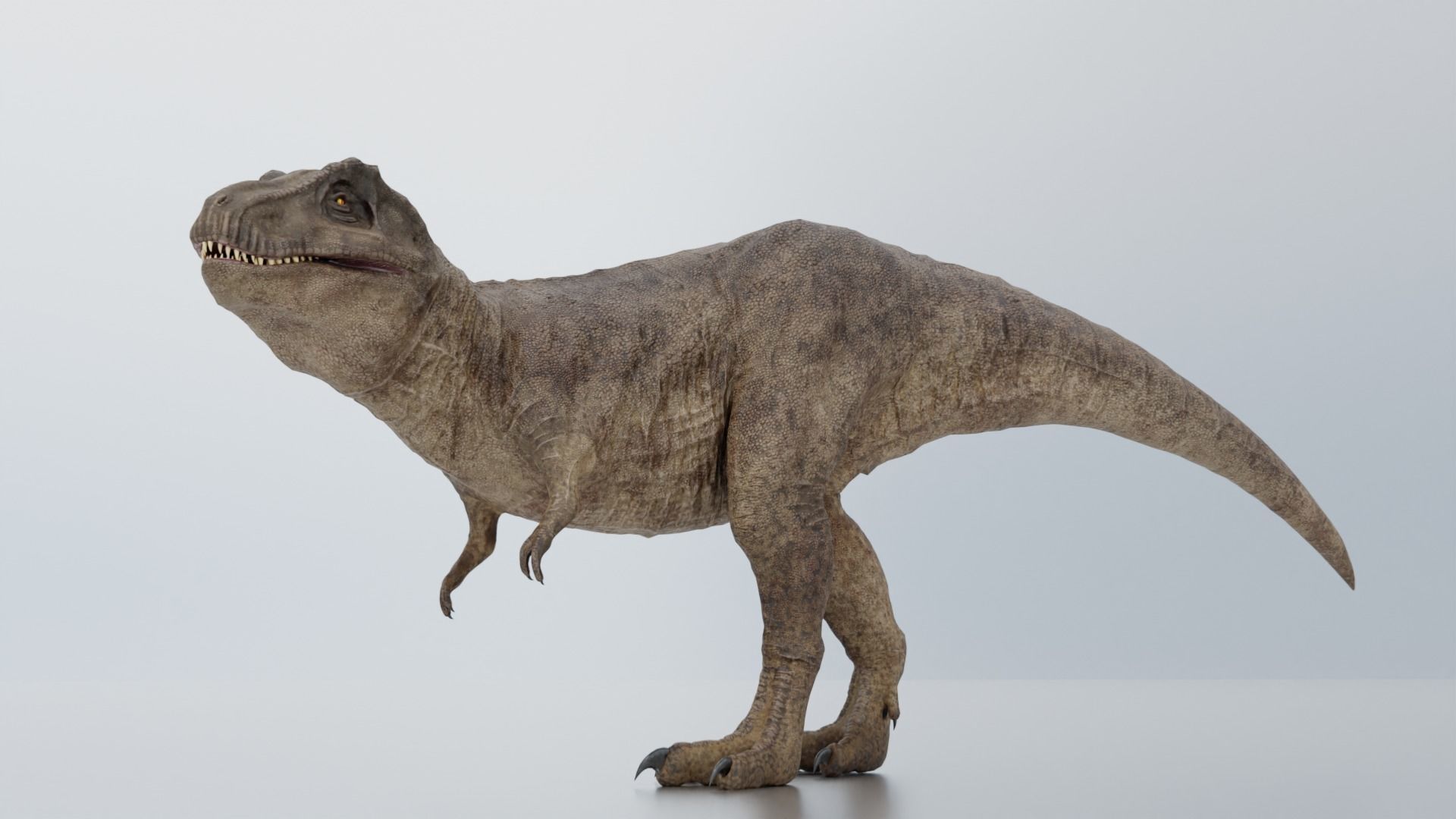 Monster Theropod Dinosaur 3D Model Collection_18