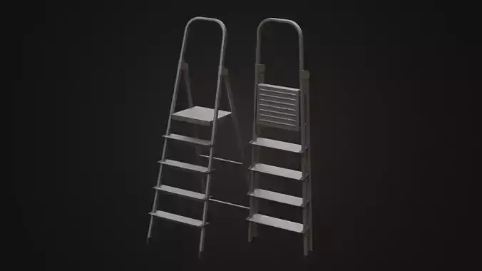 Old Metal Ladder