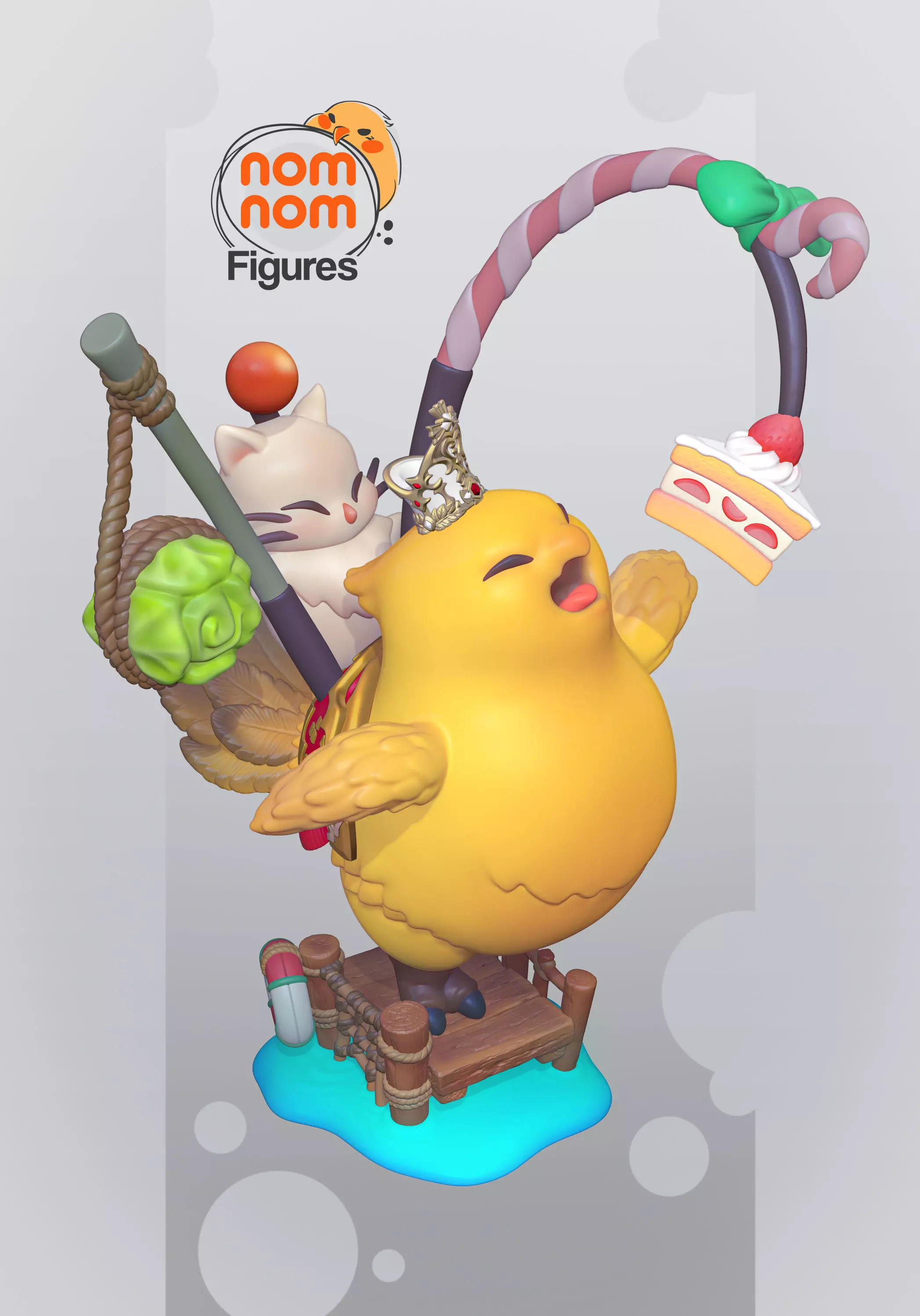 Chibi Chocobo - Final Fantasy VII 3D print model