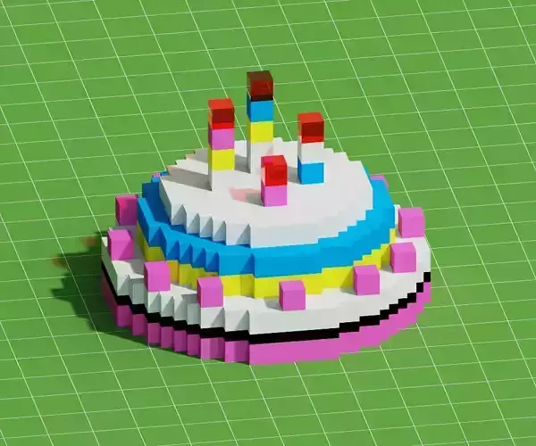 Voxel Cake 