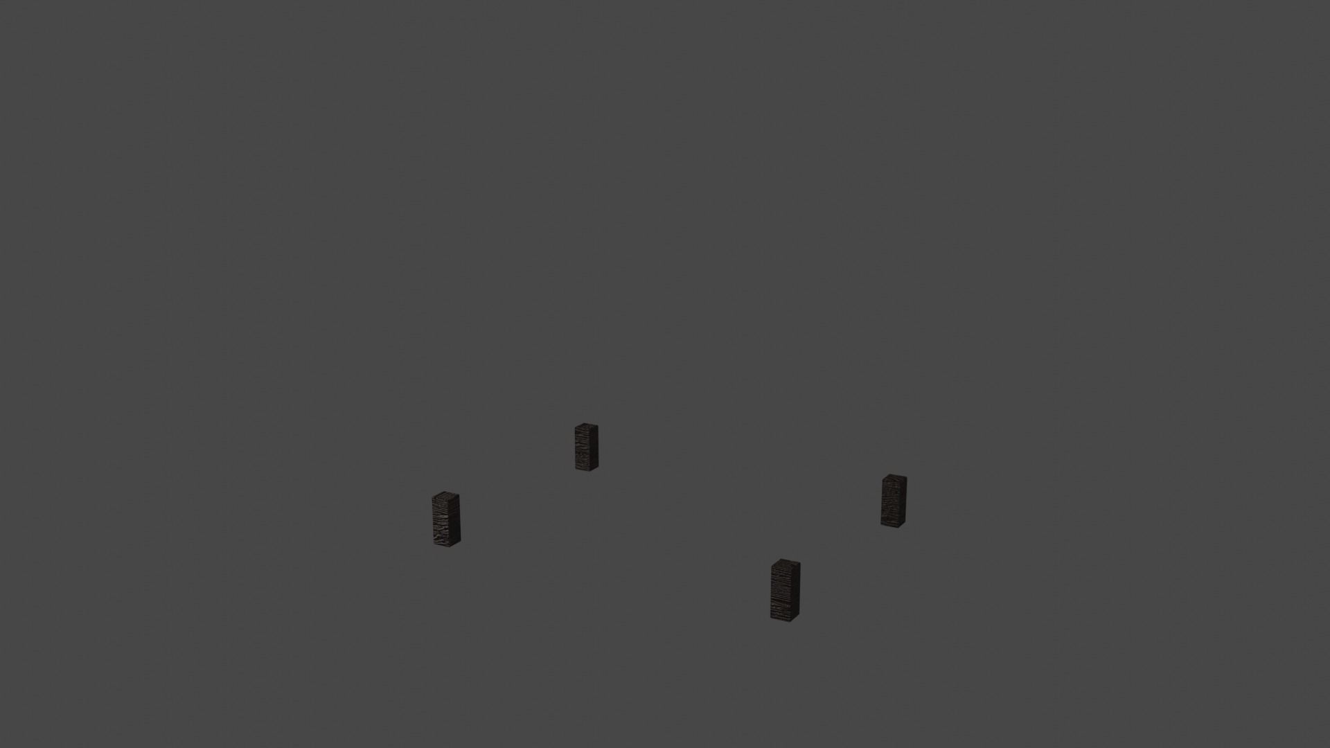 Simple Couch 3D model_4